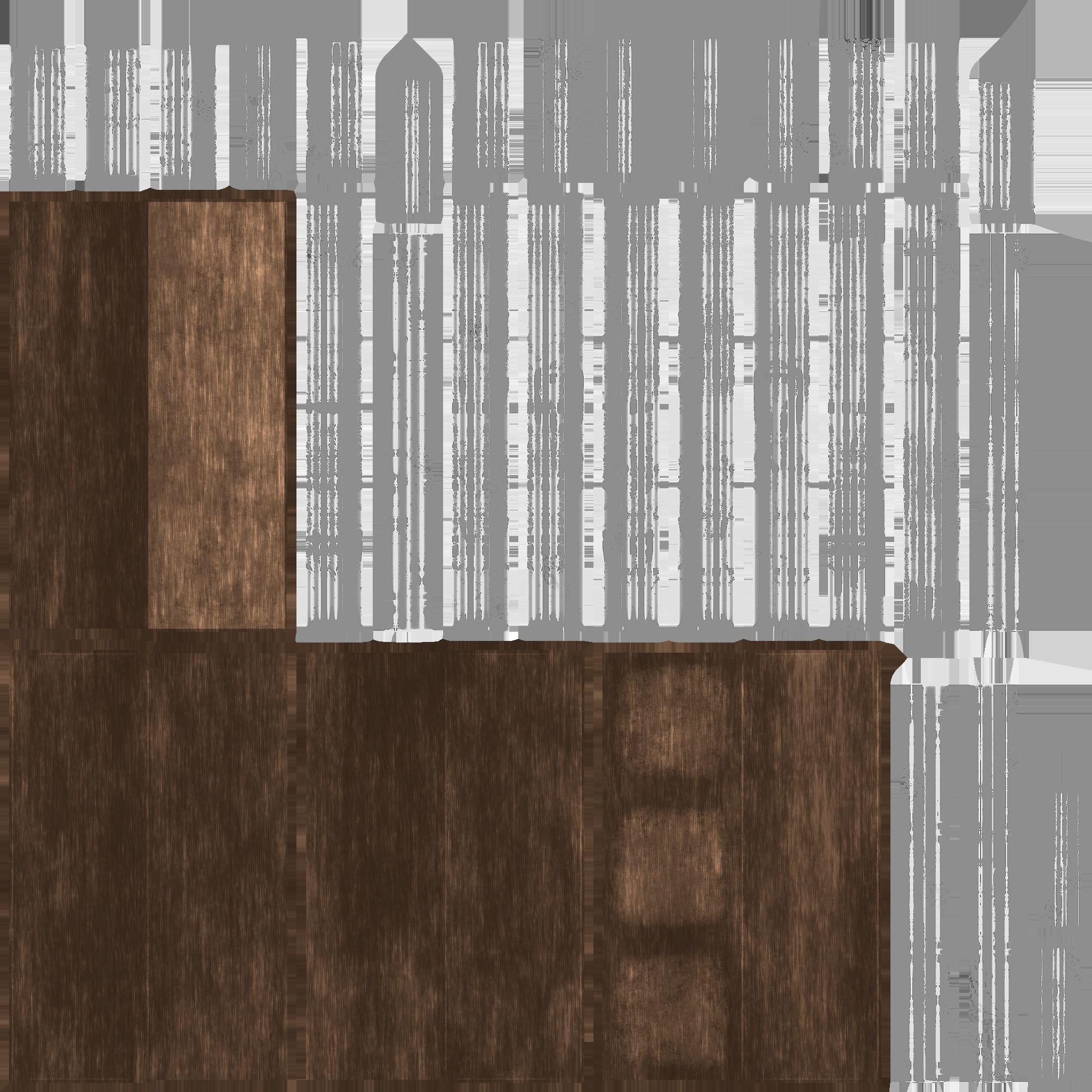 Industrial Shelf Low-poly 3D model_5