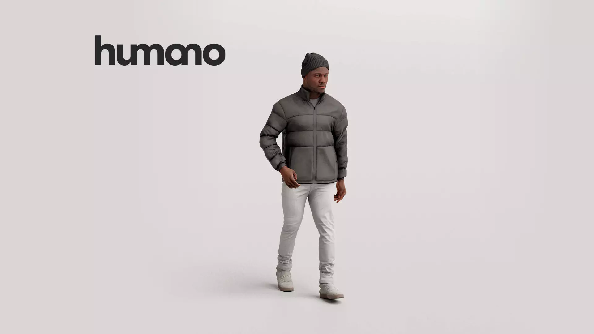 Humano Winter Autumn Man 1106 3D model_0