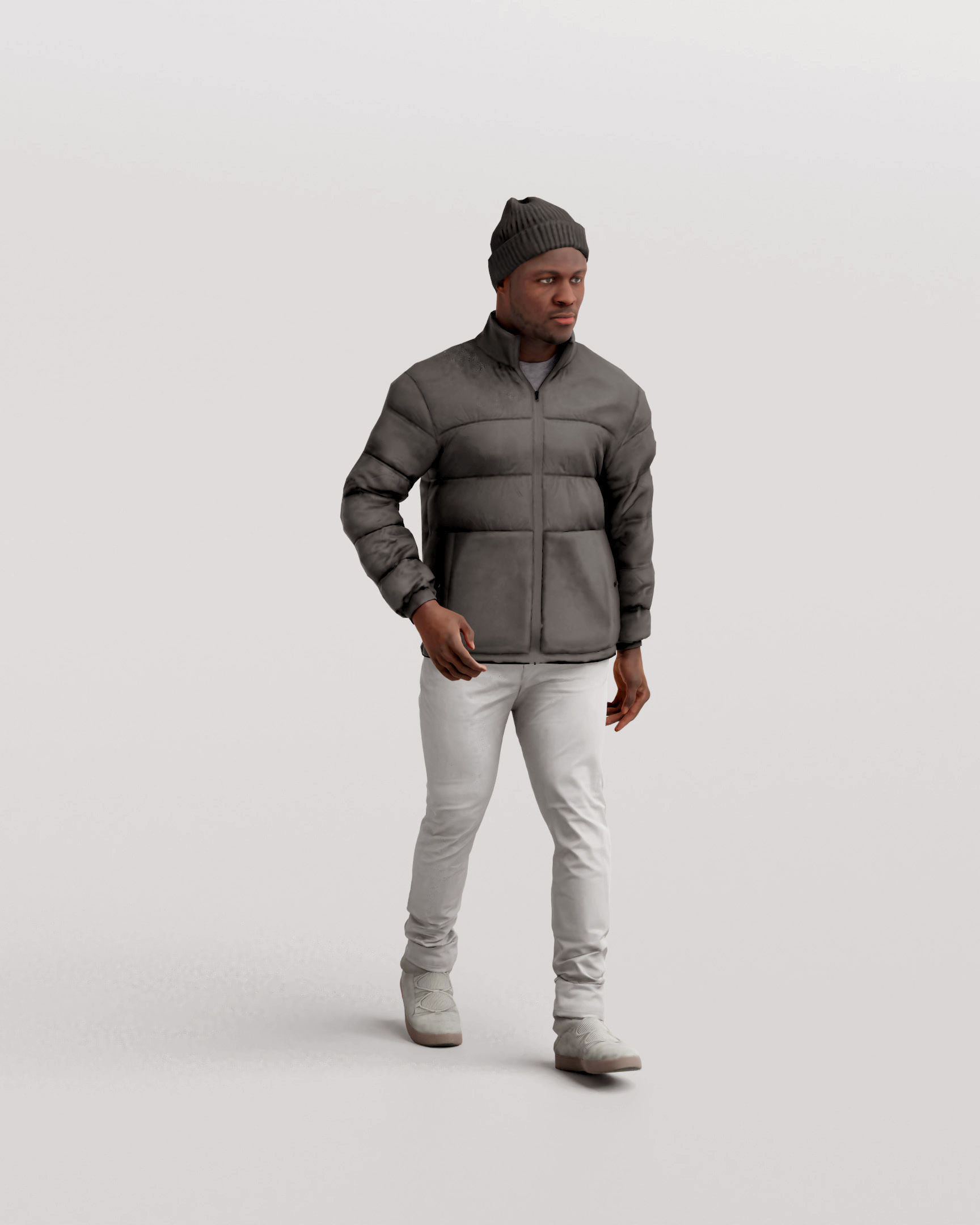 Humano Winter Autumn Man 1106 3D model_1