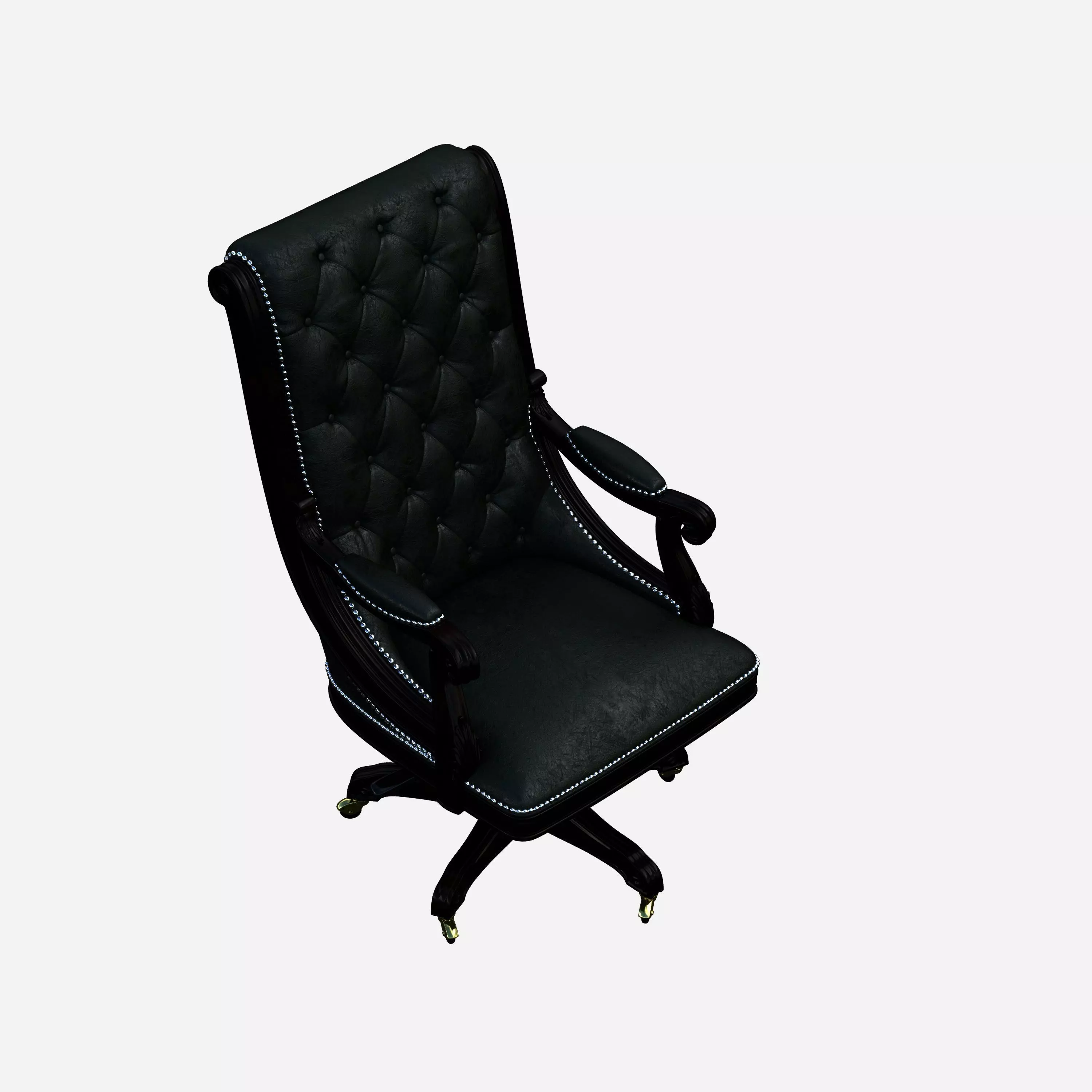 Classic armchair 3D model_0