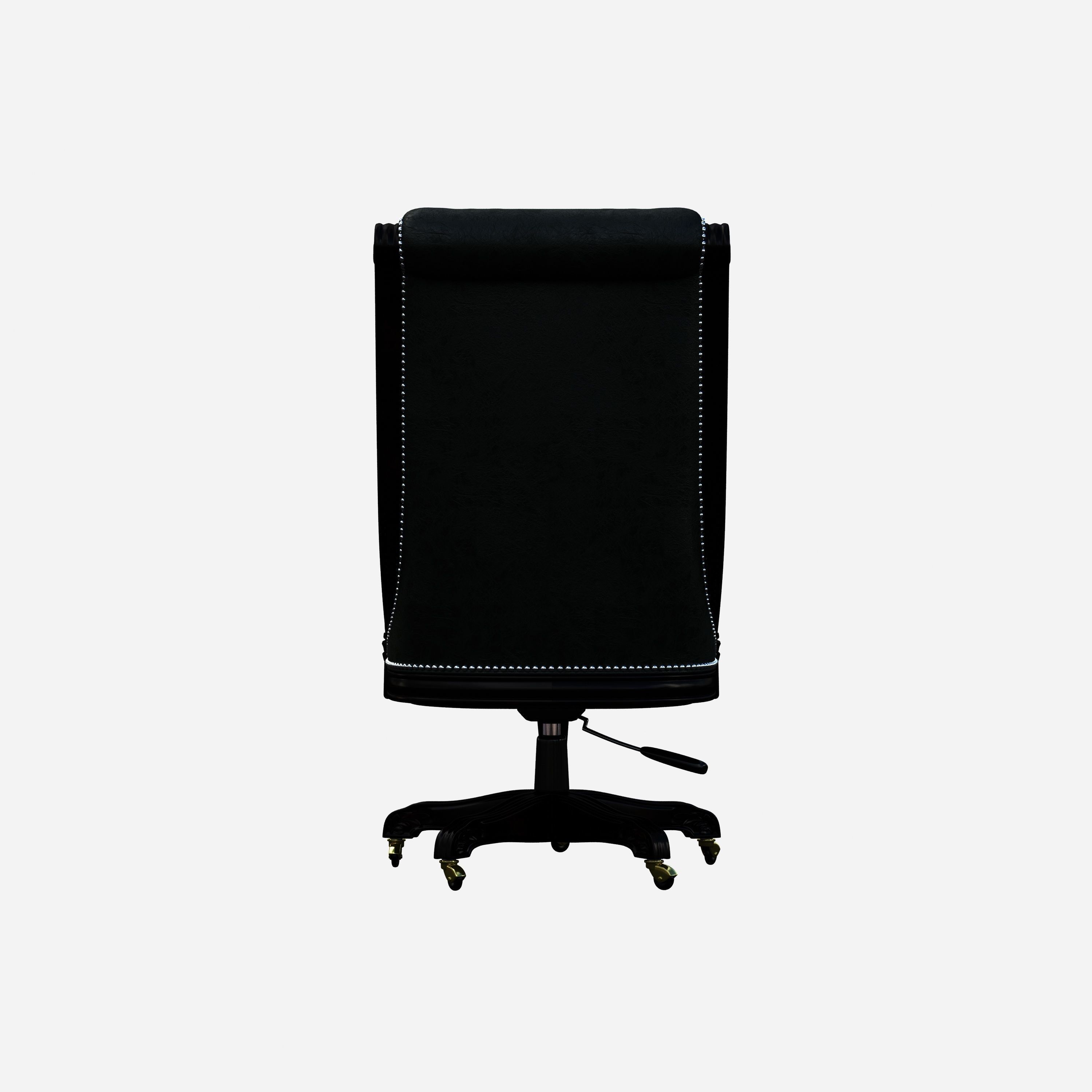 Classic armchair 3D model_7