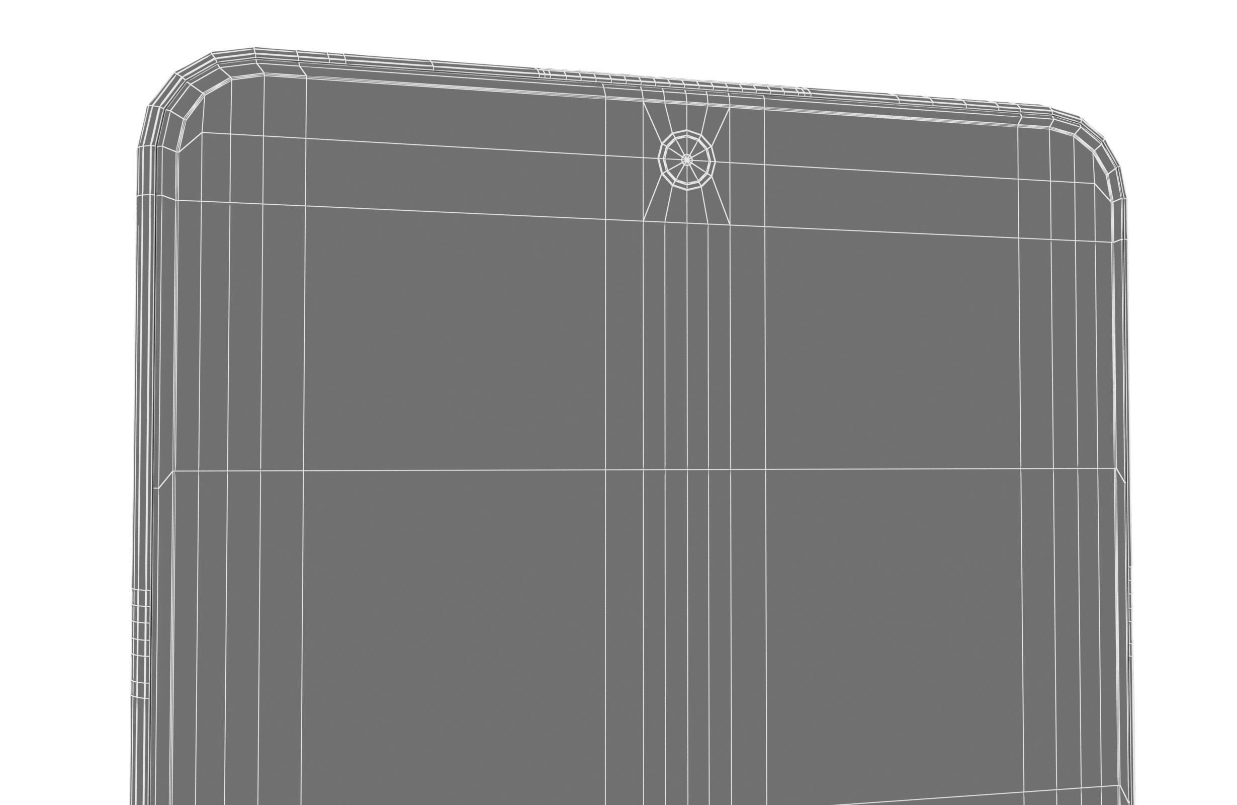 Huawei Nova 10 Youth Black Low-poly 3D model_18