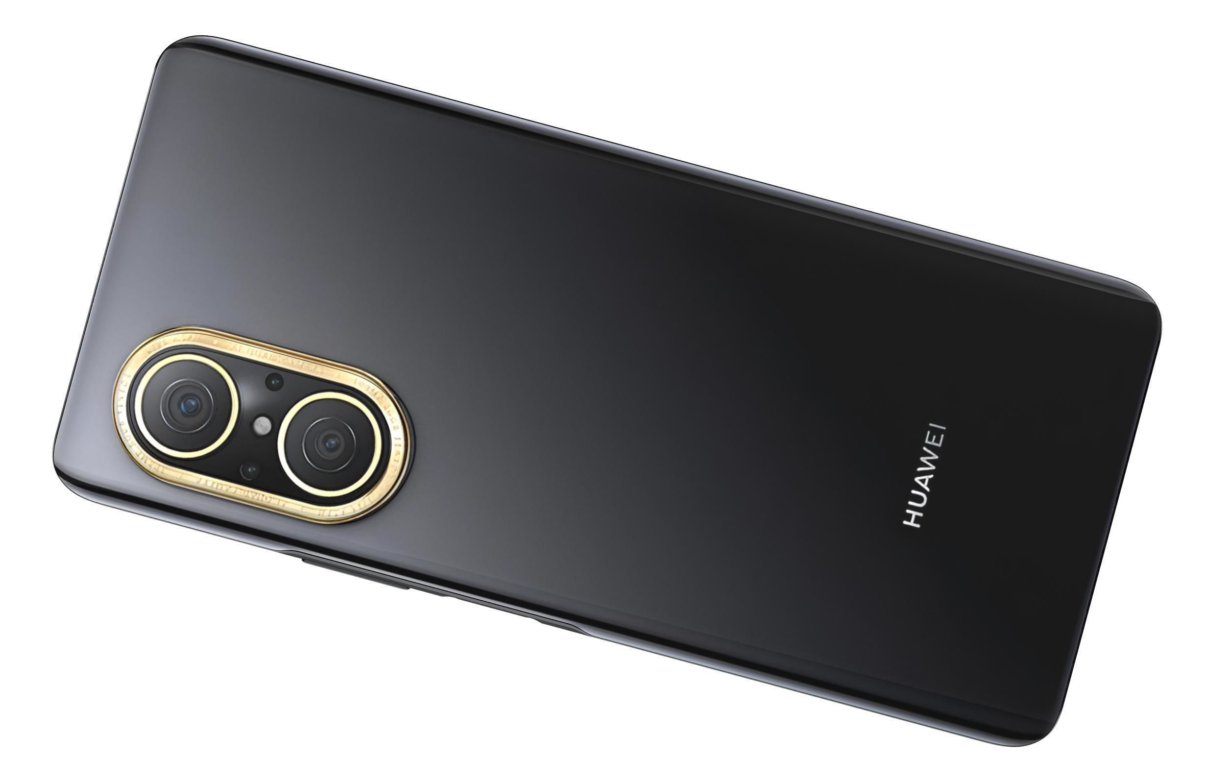 Huawei Nova 10 Youth Black Low-poly 3D model_11