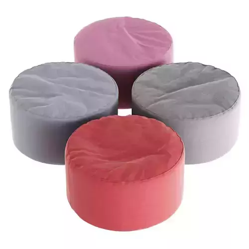 Bag pouf comfort line 3D model