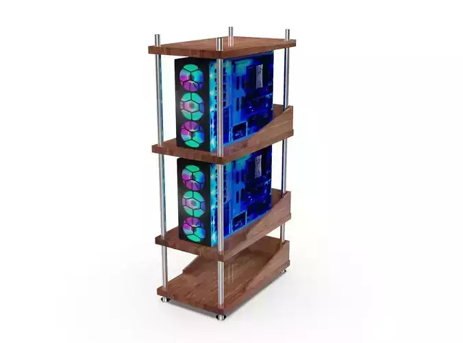 Computer rack  3D model