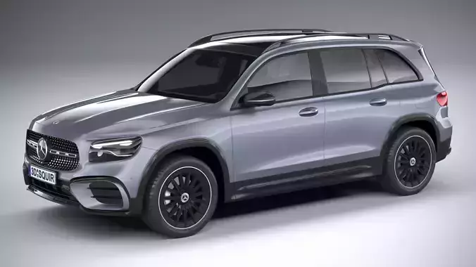 Mercedes-Benz GLB 2024 3D model