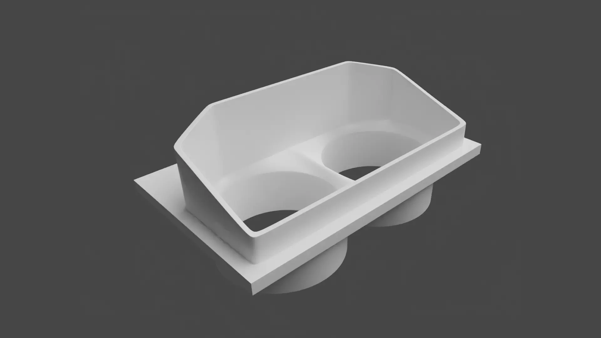 VW Bus T3 T2 Interior Fan Blower Attachment 3D print model