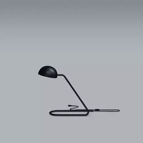 Metal Table Lamp Black