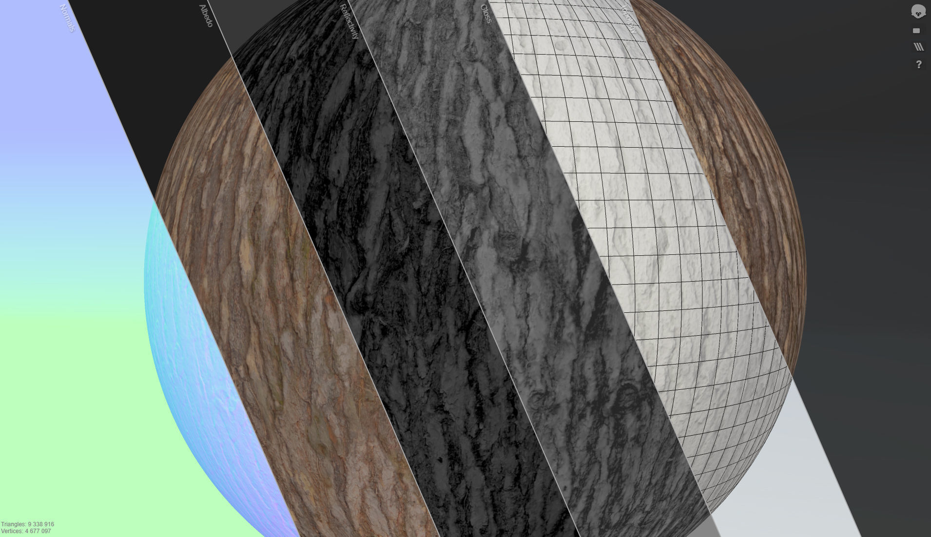 Pine Texture 8K PBR Texture_15