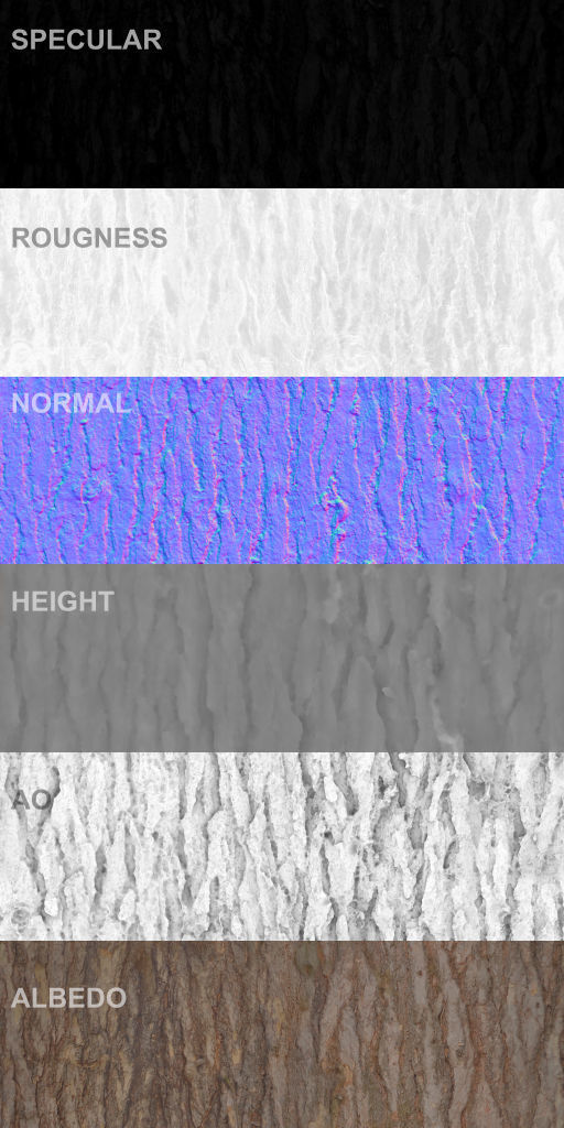 Pine Texture 8K PBR Texture_13