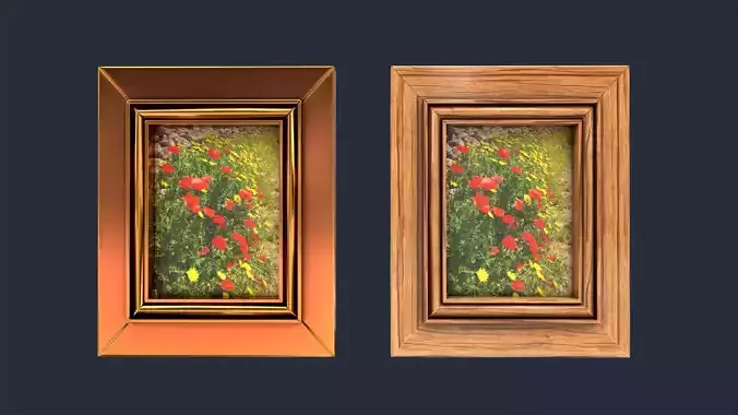 Vintage Framed Oil Painting 24