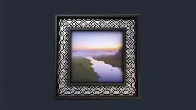 Vintage Framed Oil Painting 26