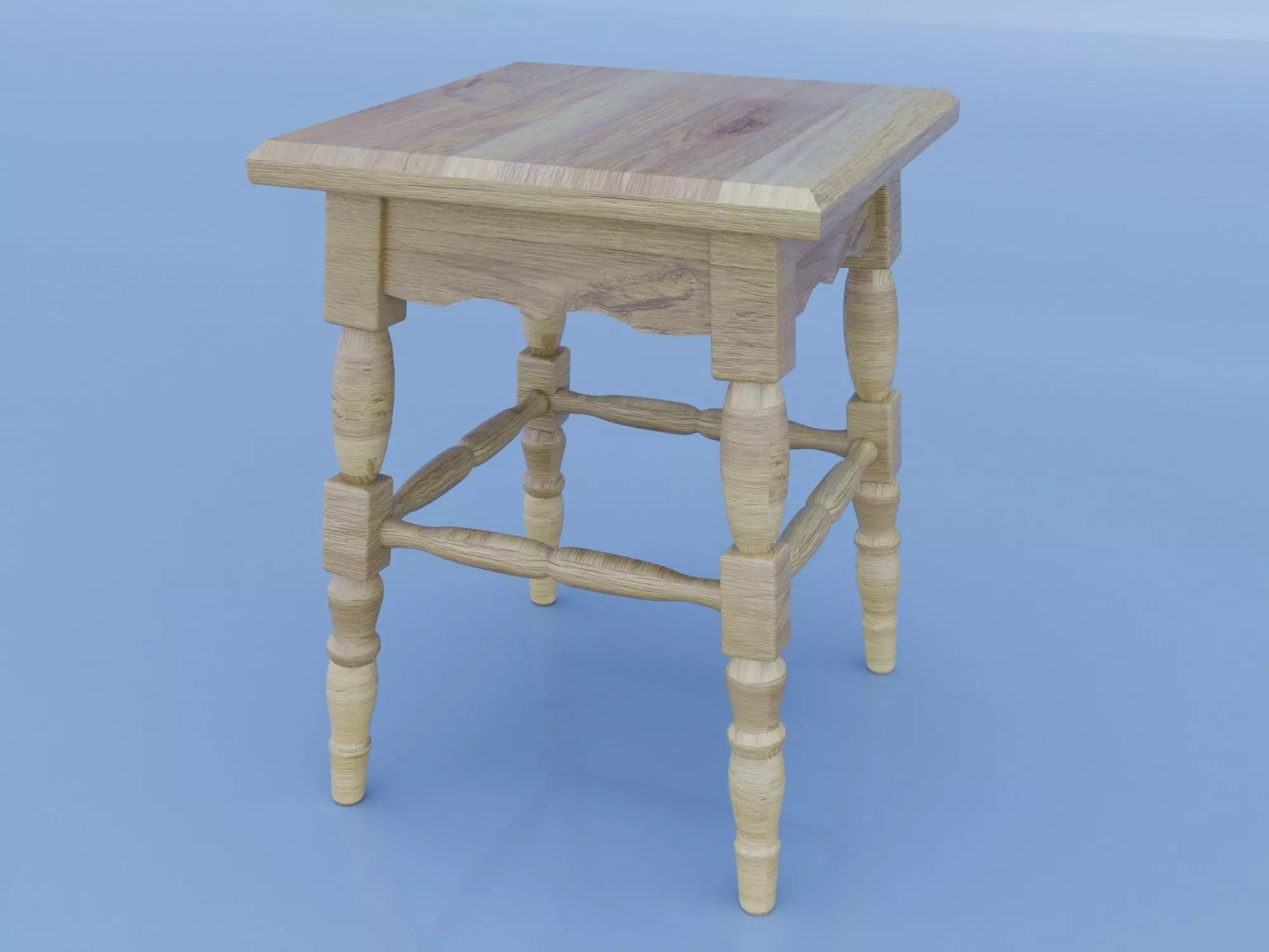 Stool Free 3D model_0