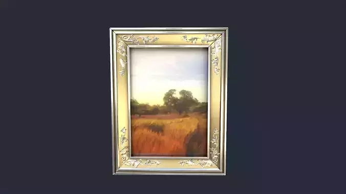 Vintage Framed Oil Painting 28