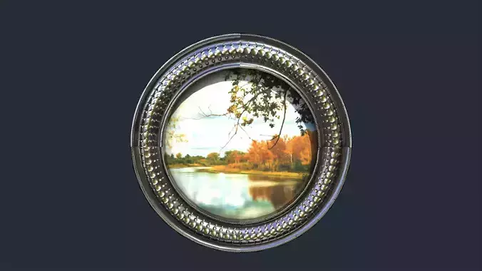 Vintage Framed Oil Painting 29