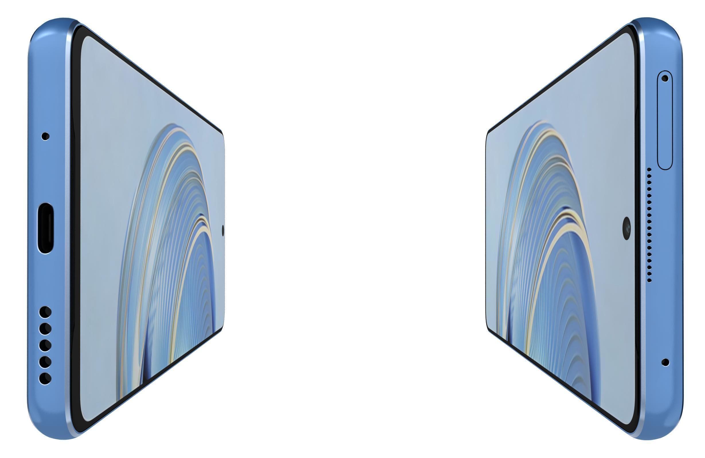 Huawei Nova 10 Youth All Colors Low-poly 3D model_21