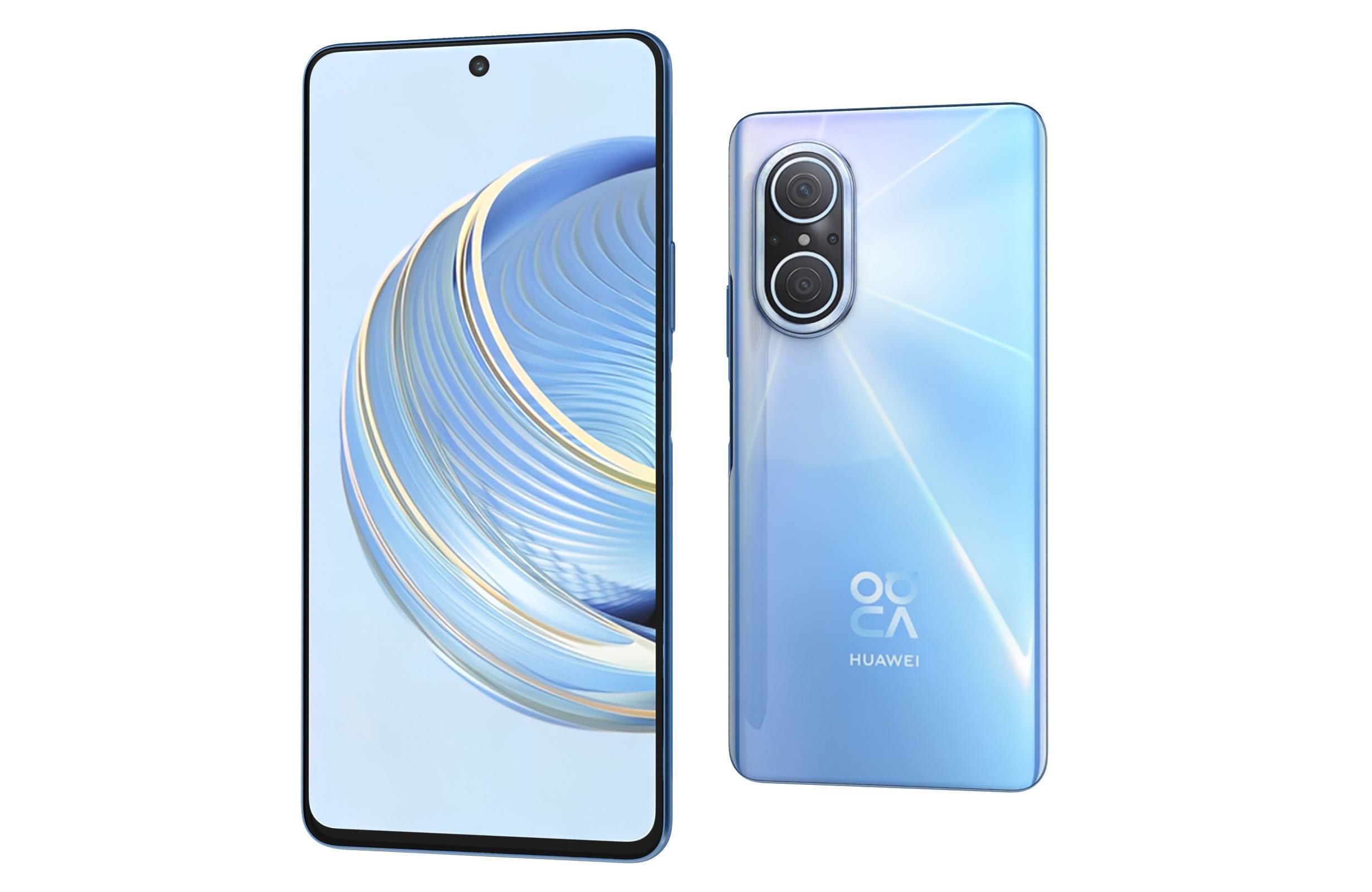 Huawei Nova 10 Youth All Colors Low-poly 3D model_19