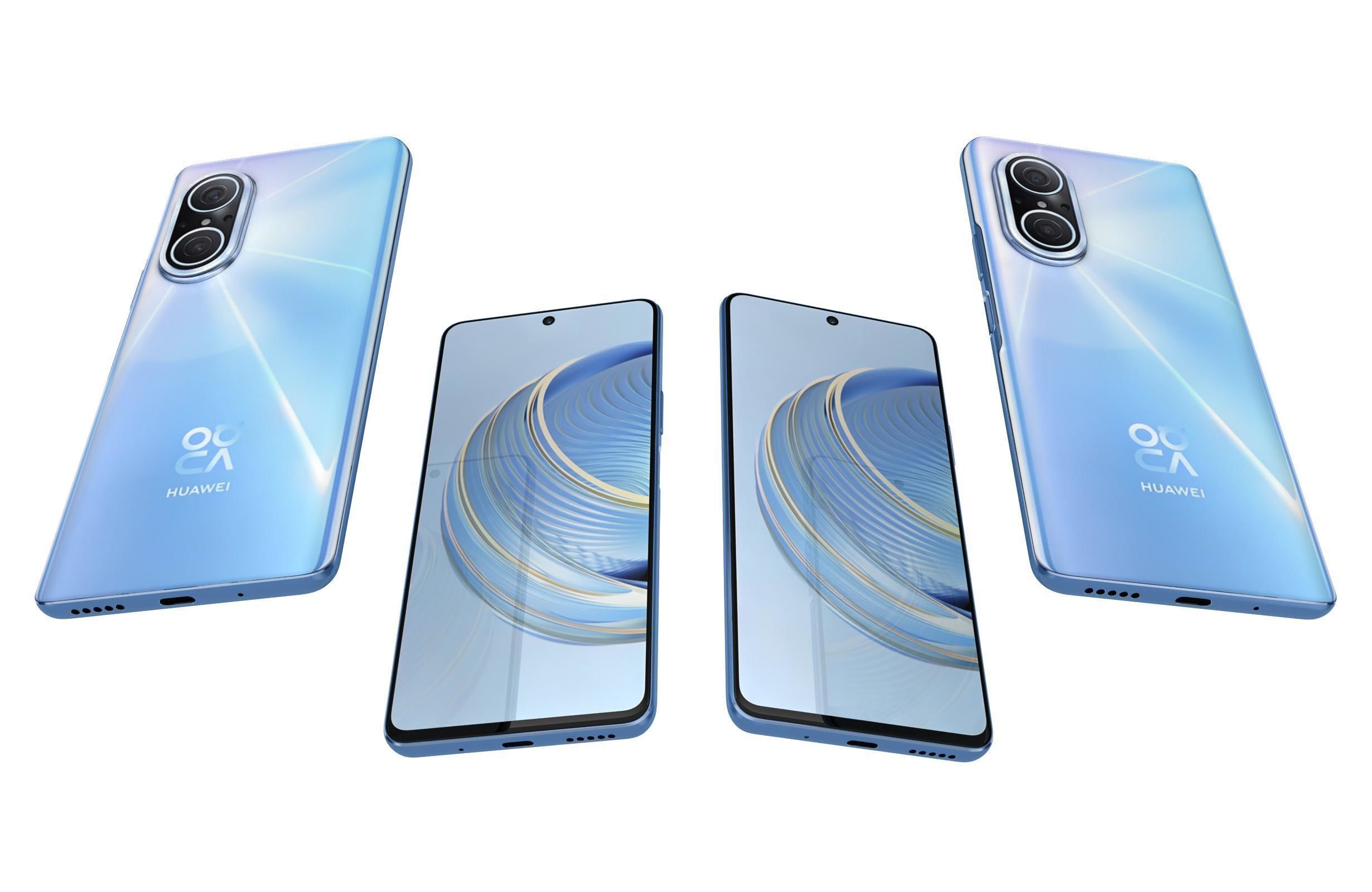 Huawei Nova 10 Youth All Colors Low-poly 3D model_18