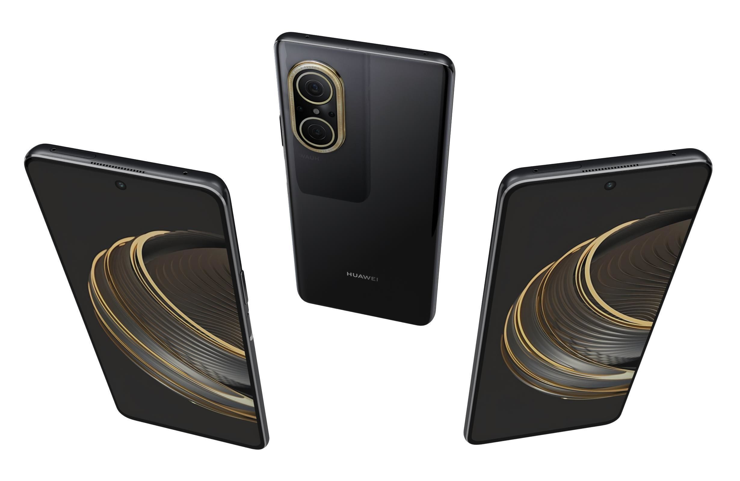 Huawei Nova 10 Youth All Colors Low-poly 3D model_3