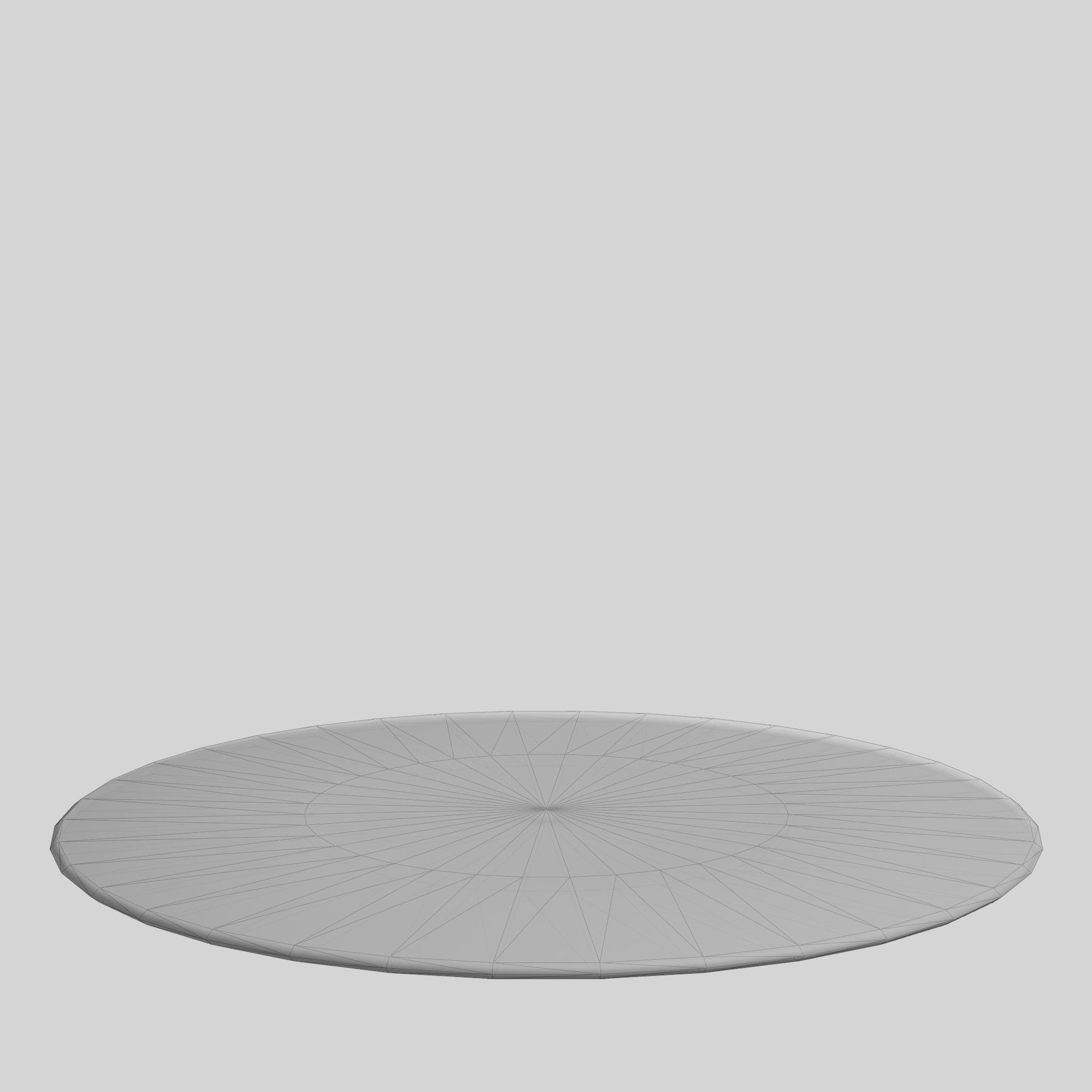 Becca Low-poly 3D model_7