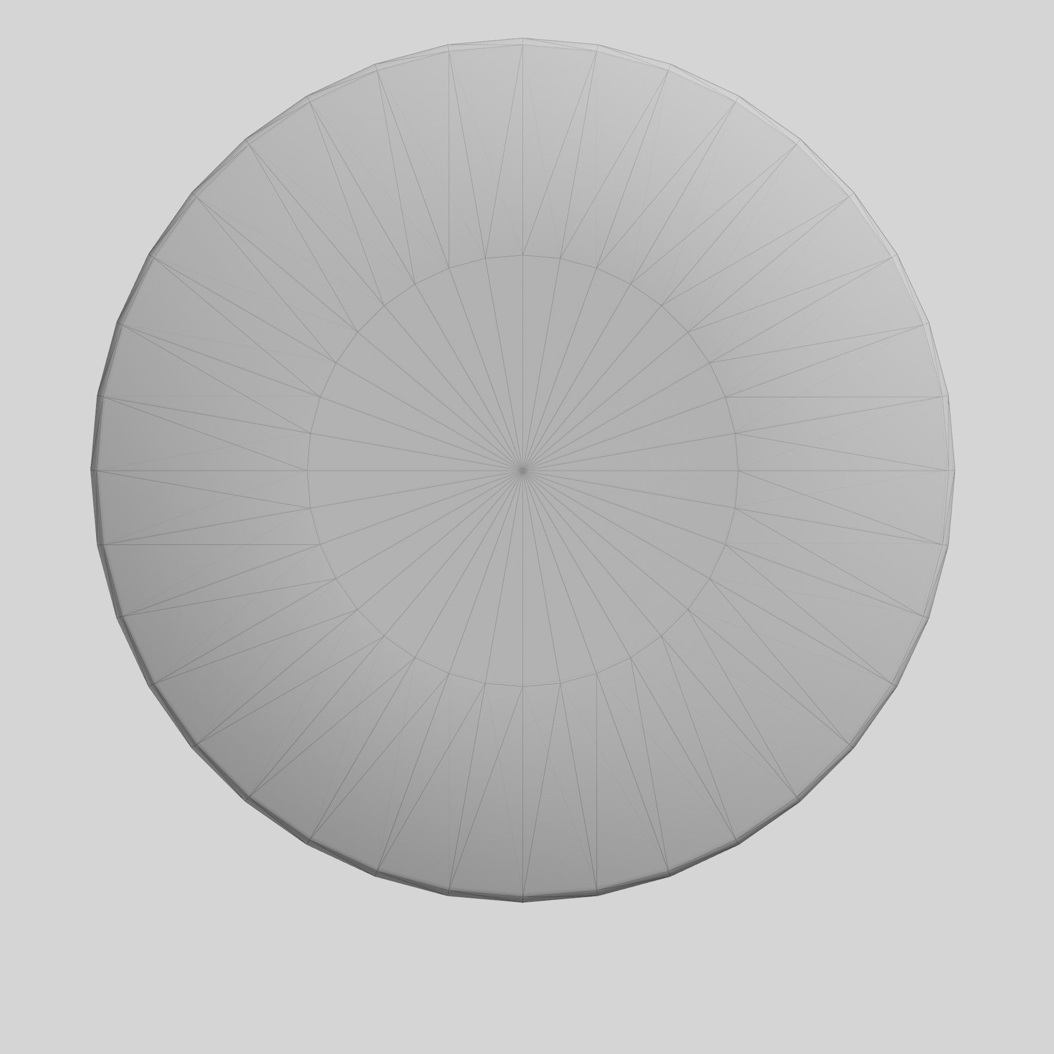 Becca Low-poly 3D model_5