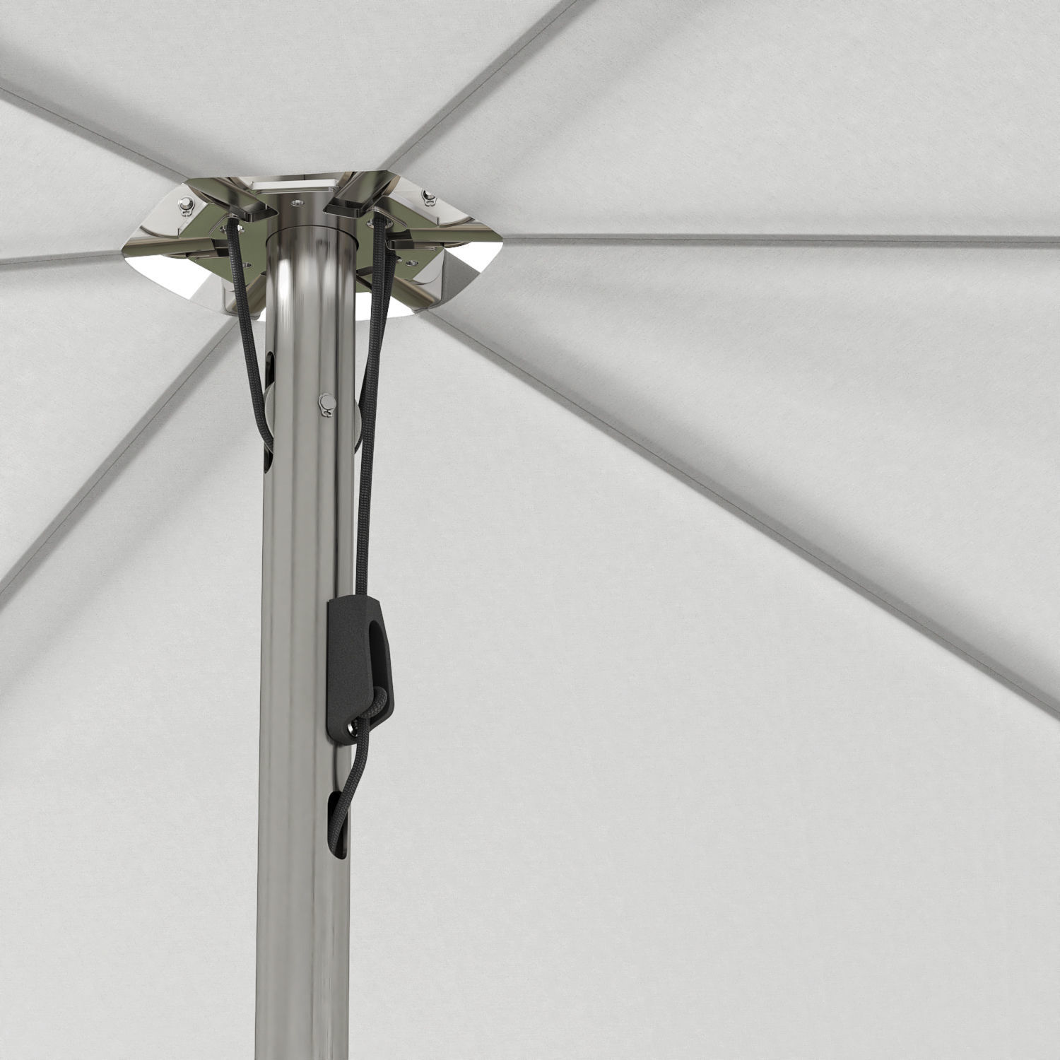 Extremis Anker bench with Inumbrina parasol 3D model_5