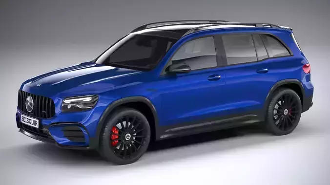 Mercedes-Benz GLB35 AMG 2024 3D model