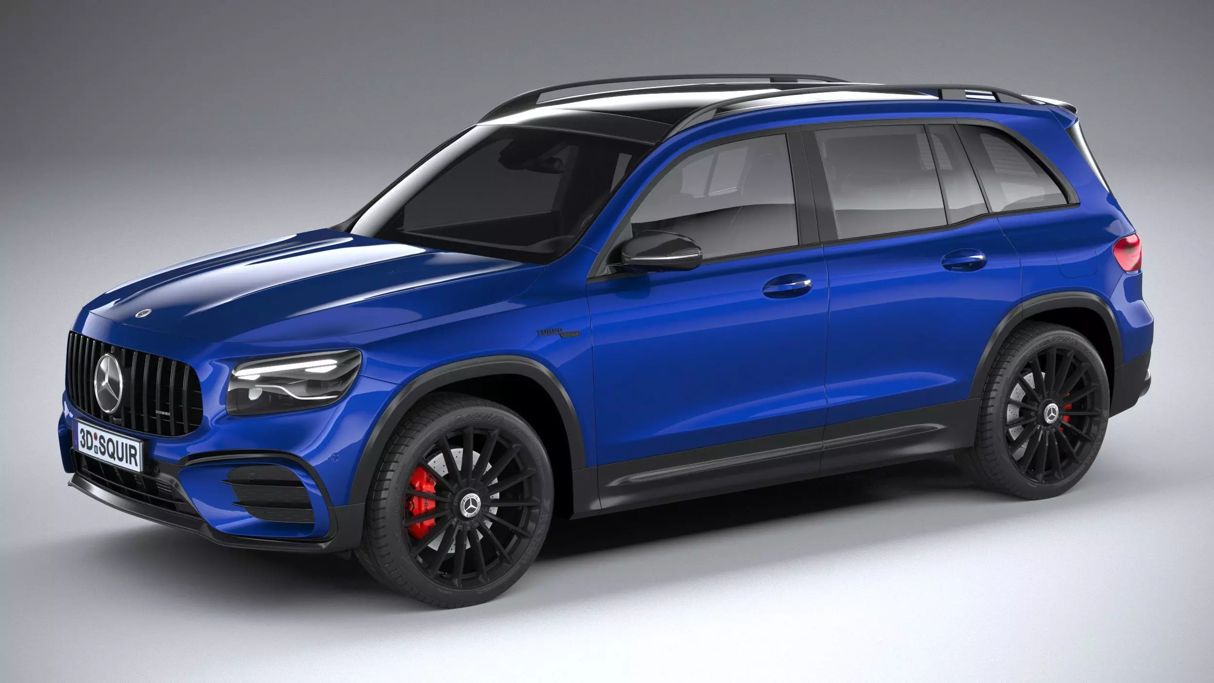 Mercedes-Benz GLB35 AMG 2024 3D model_0