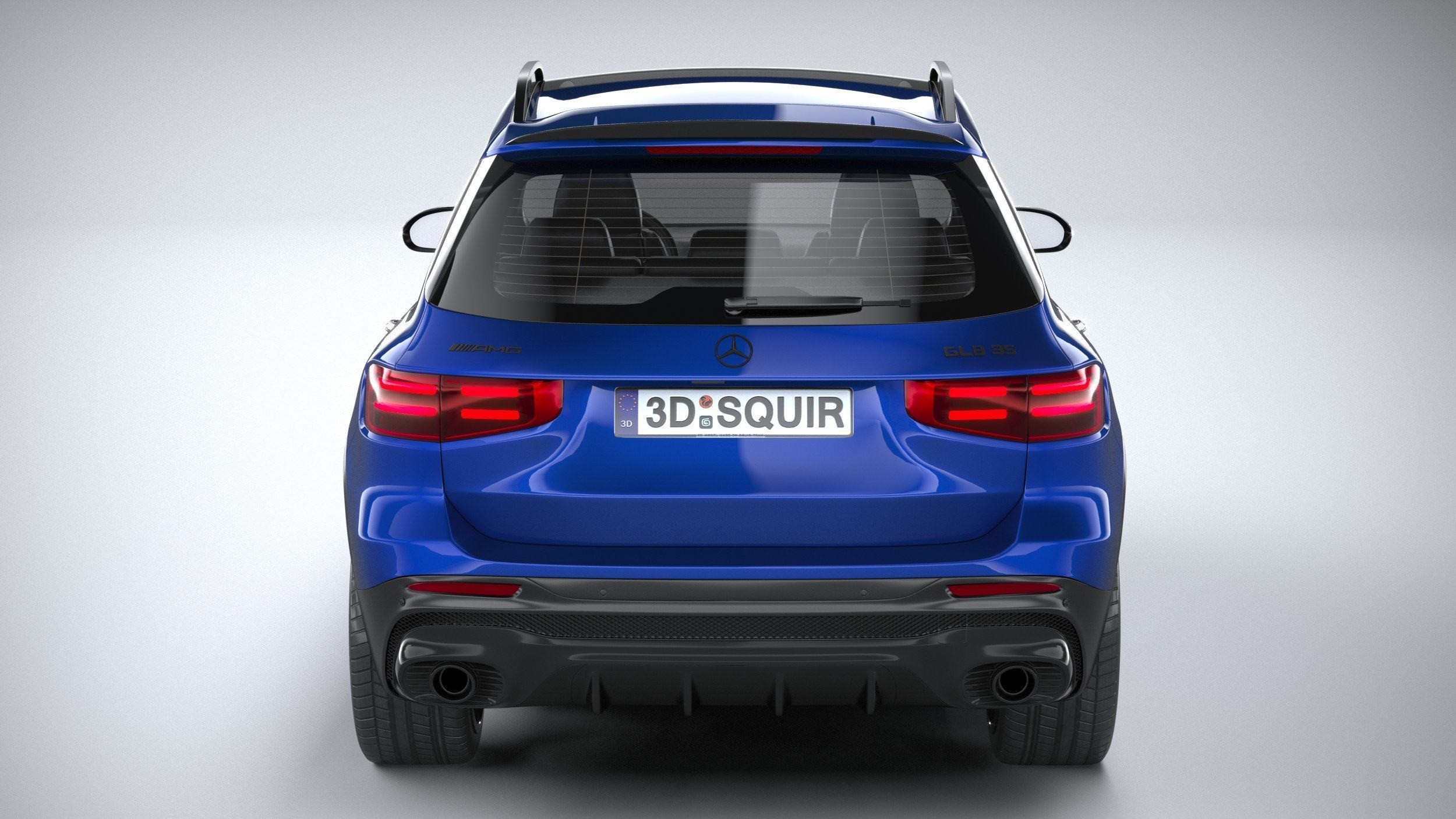 Mercedes-Benz GLB35 AMG 2024 3D model_4
