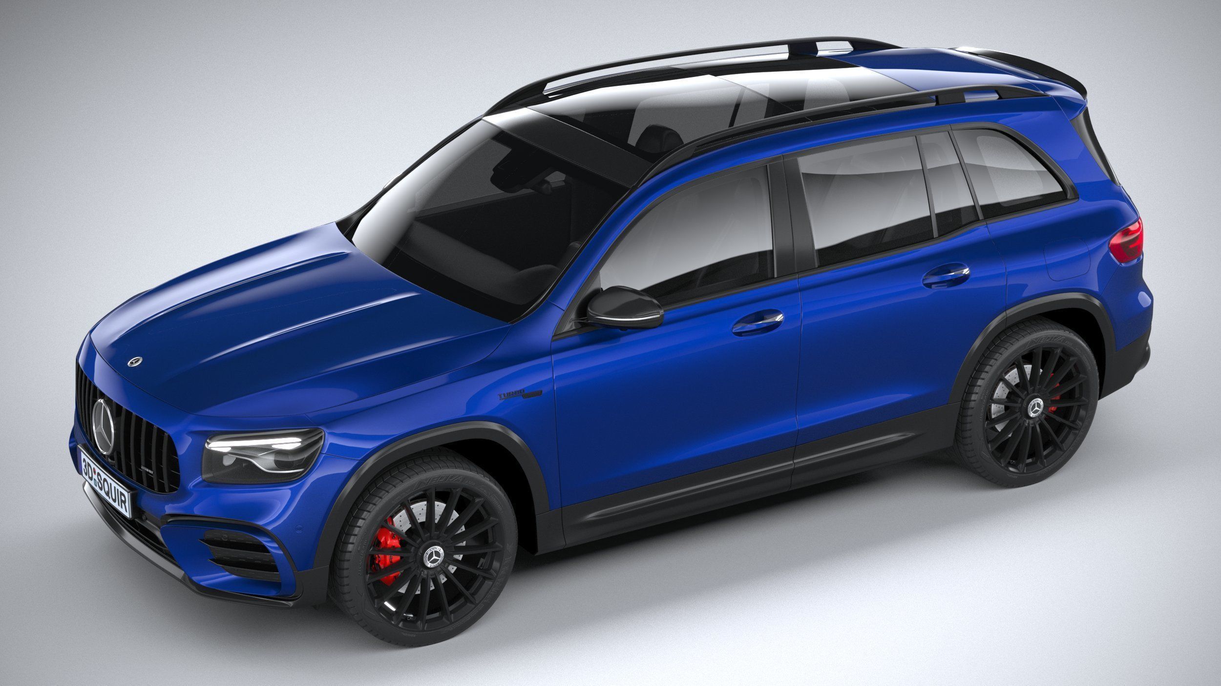 Mercedes-Benz GLB35 AMG 2024 3D model_7