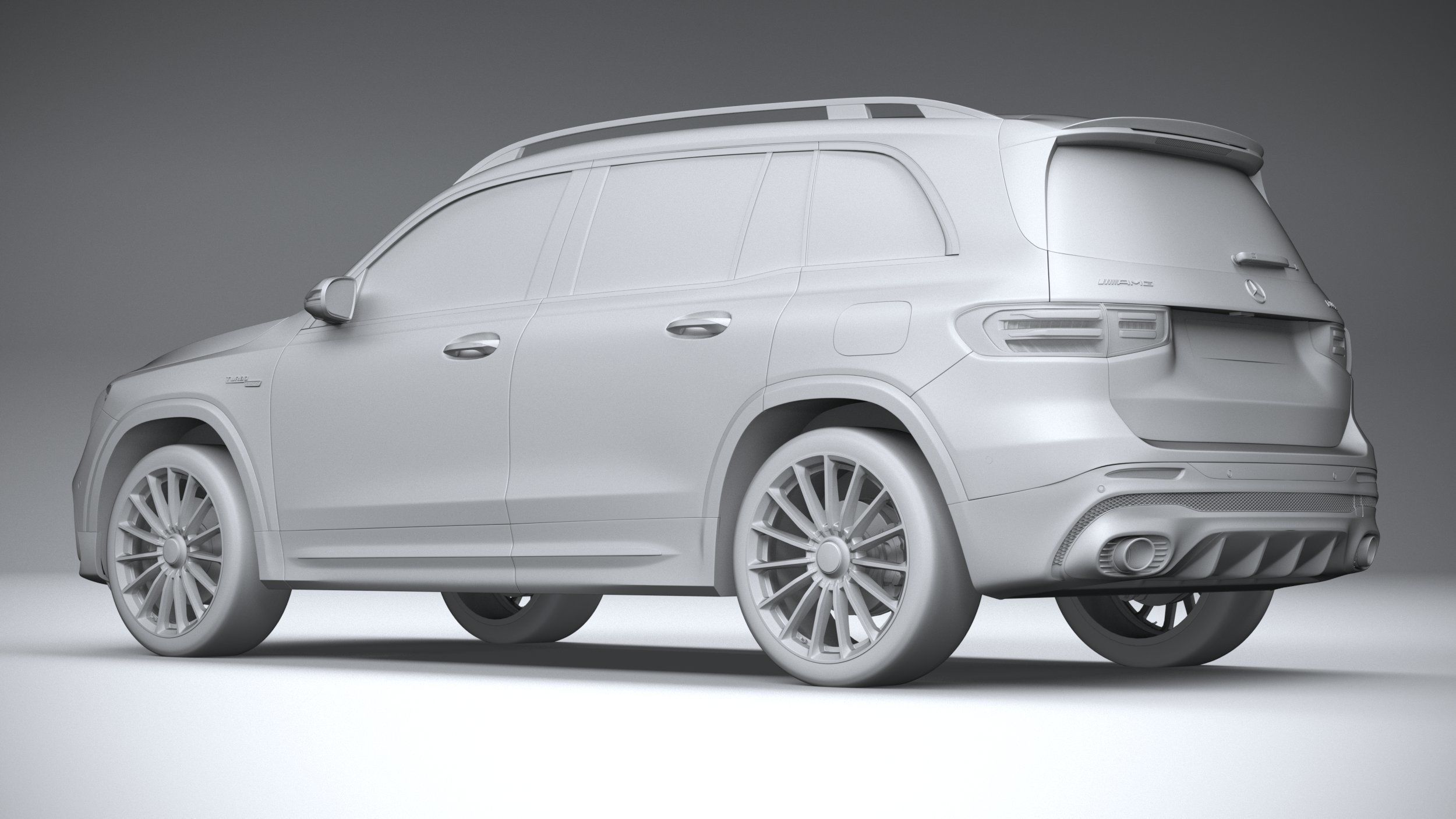 Mercedes-Benz GLB35 AMG 2024 3D model_21