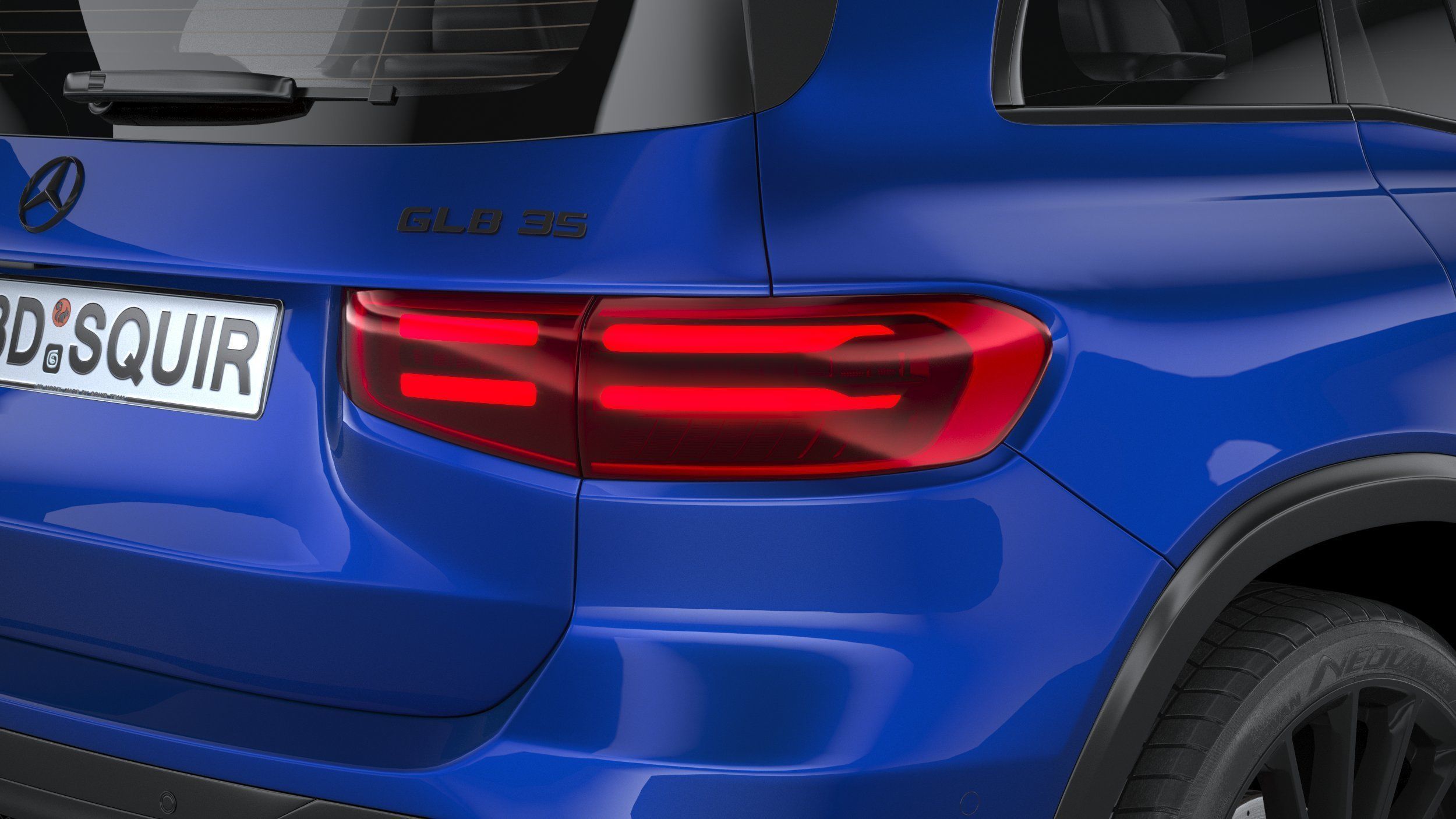 Mercedes-Benz GLB35 AMG 2024 3D model_18