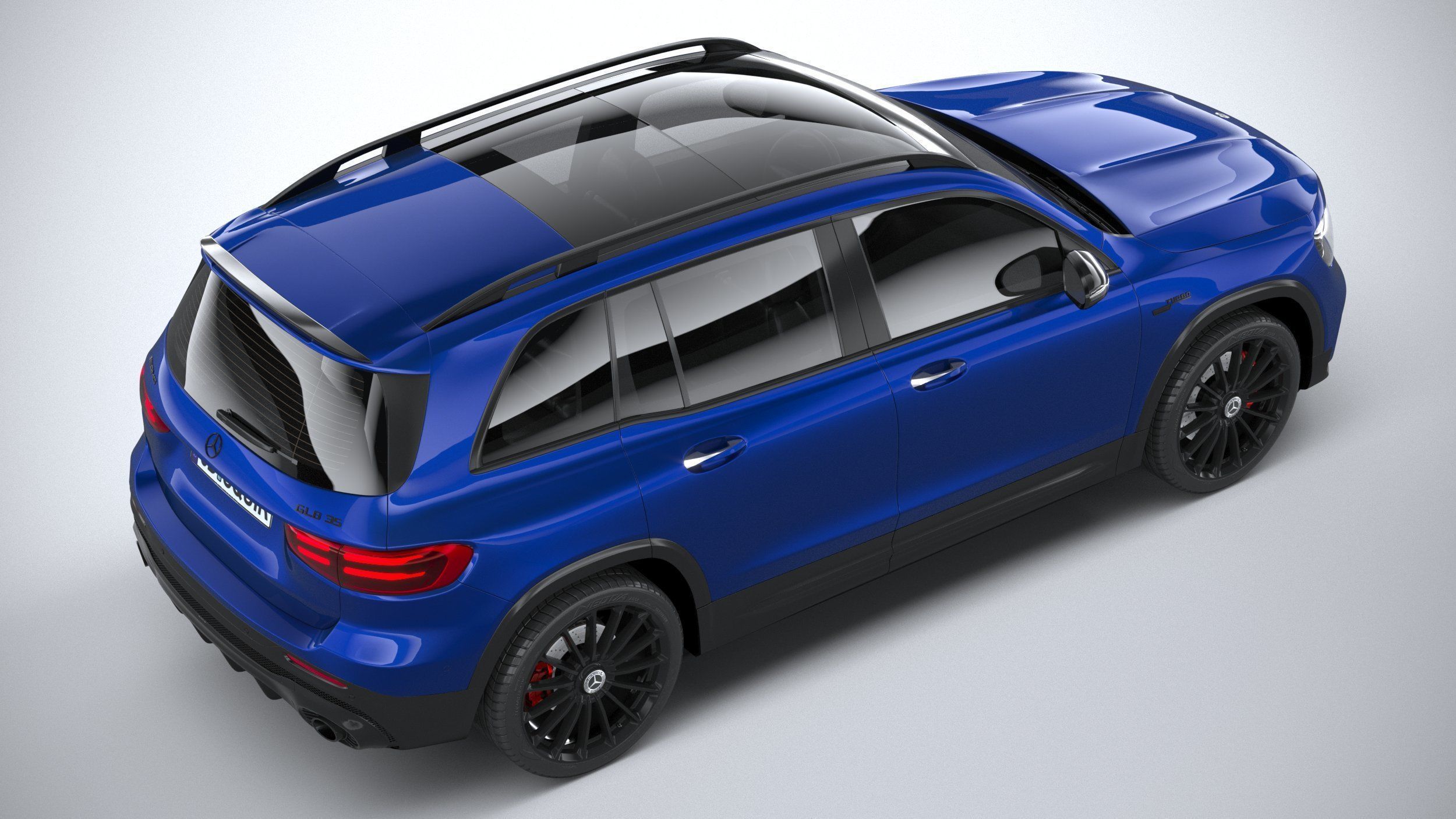 Mercedes-Benz GLB35 AMG 2024 3D model_10