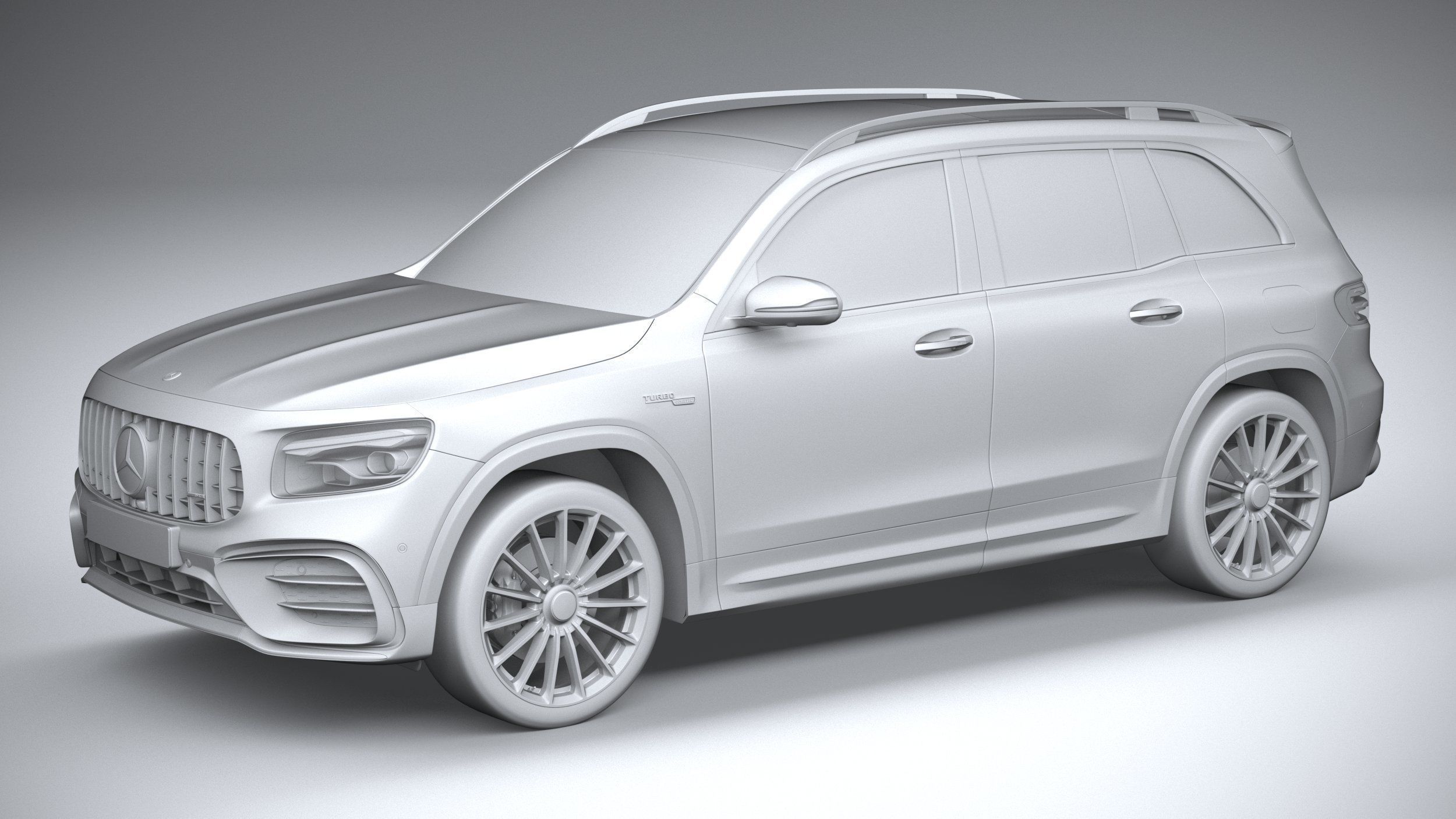 Mercedes-Benz GLB35 AMG 2024 3D model_19