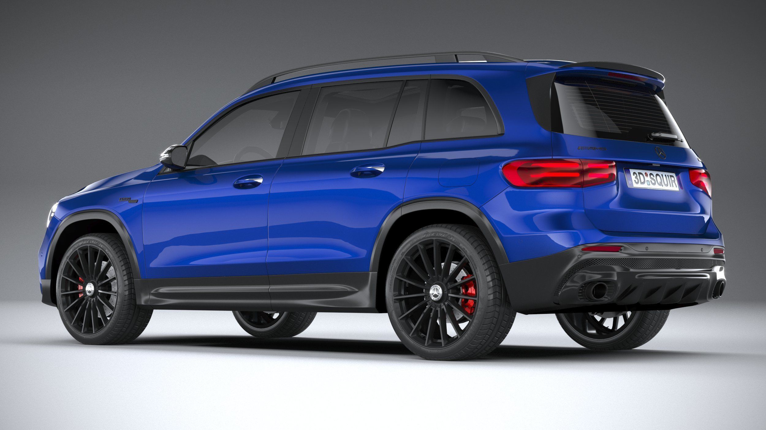 Mercedes-Benz GLB35 AMG 2024 3D model_5