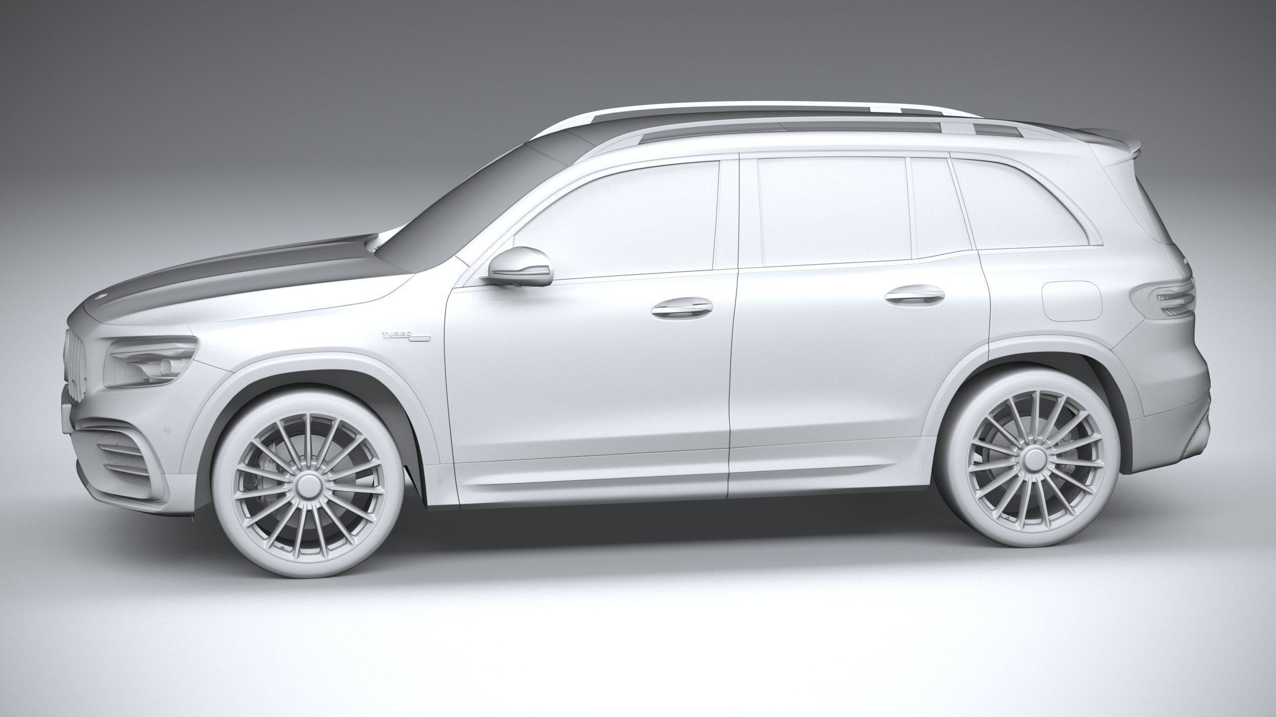 Mercedes-Benz GLB35 AMG 2024 3D model_22