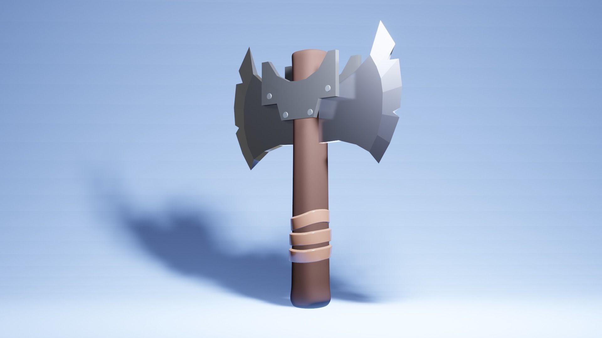 Ax 3D model Low-poly 3D model_1