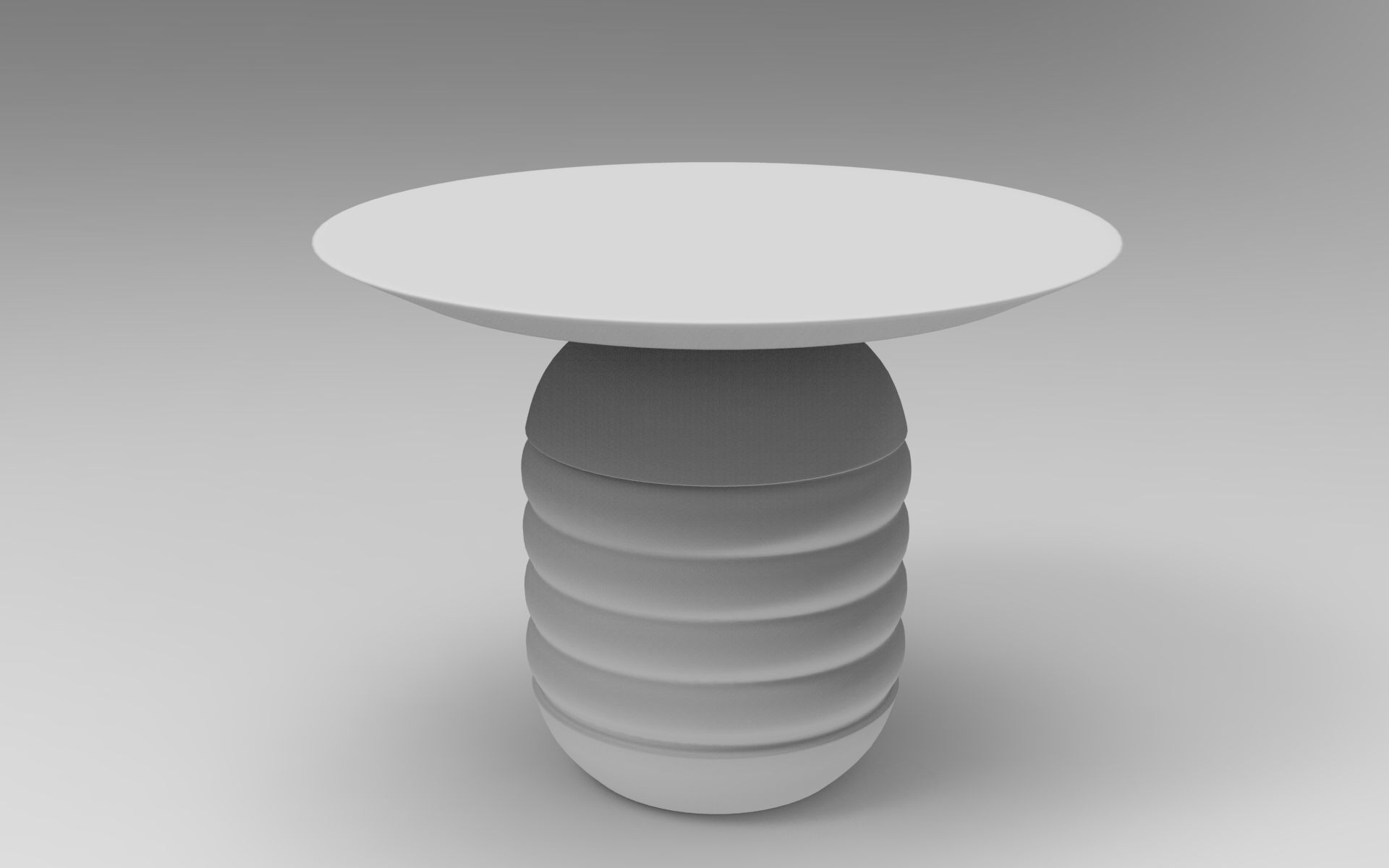 Stra Coffee Table Low-poly 3D model_7