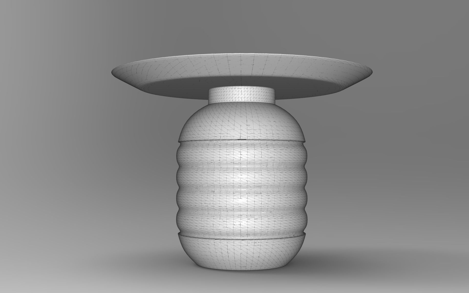 Stra Coffee Table Low-poly 3D model_6