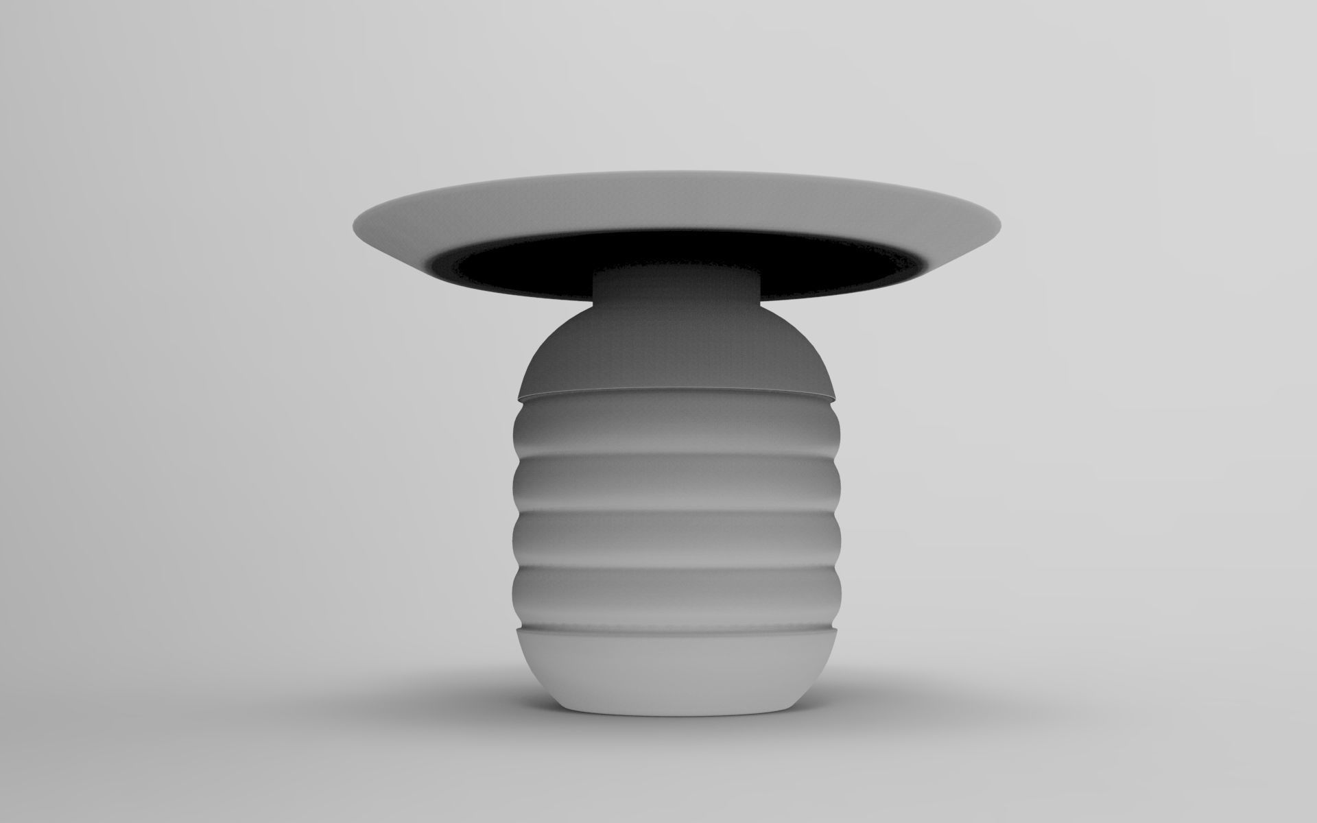 Stra Coffee Table Low-poly 3D model_8