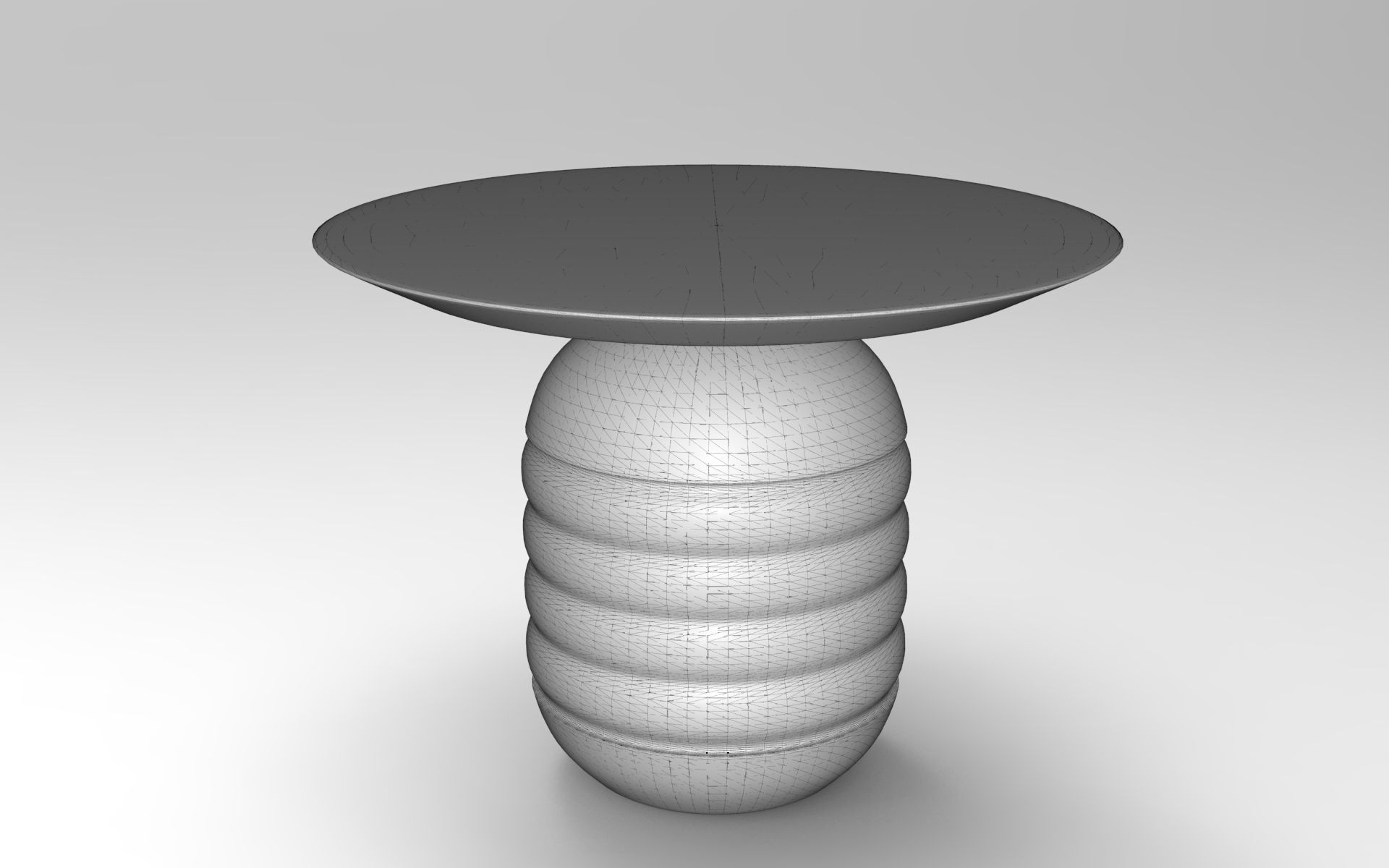 Stra Coffee Table Low-poly 3D model_5