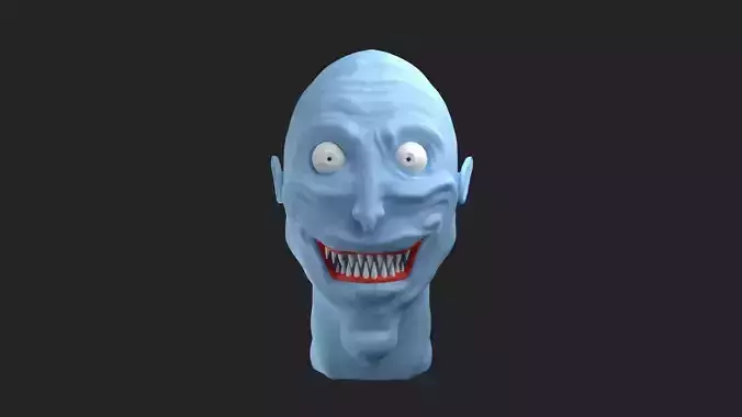 Monster face model