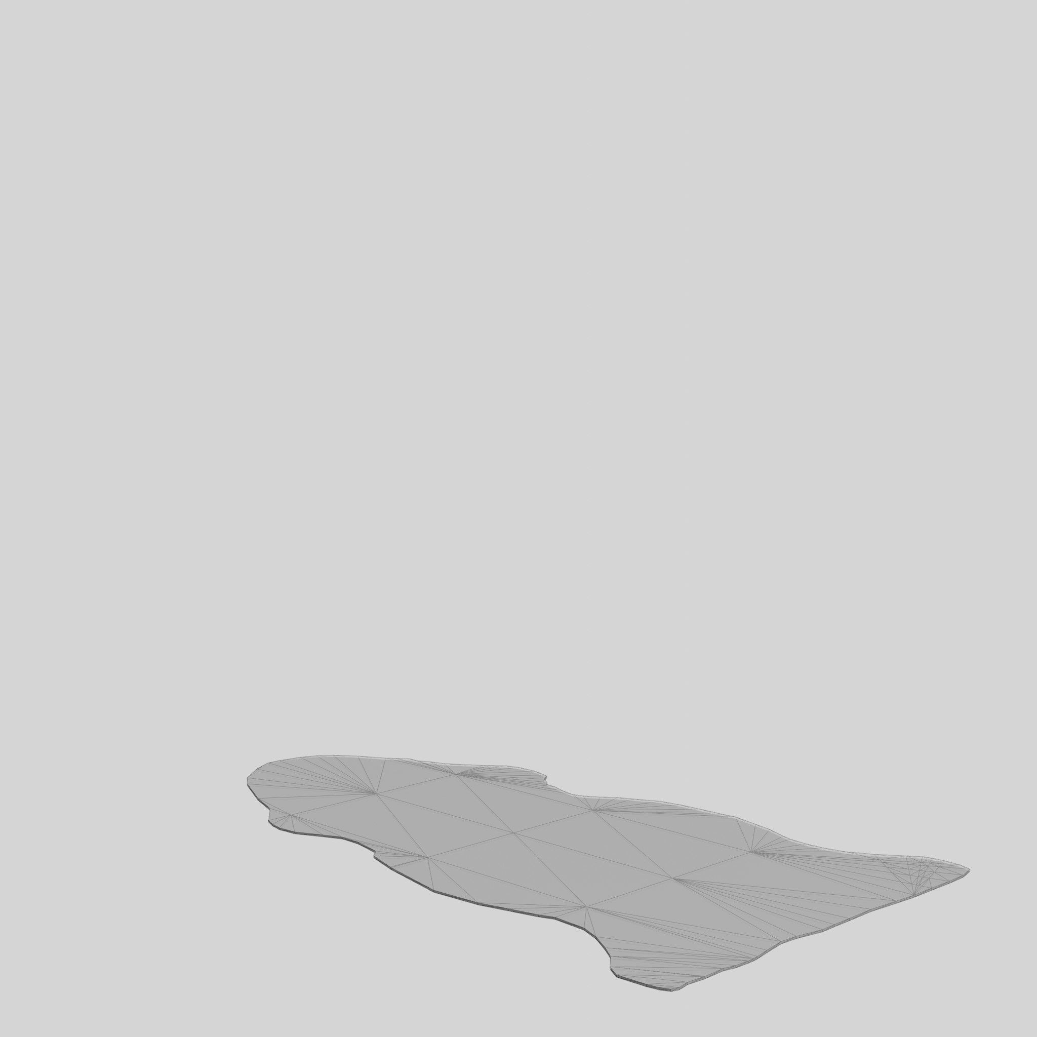 Genuine Sheepskin Carpet Low-poly 3D model_5