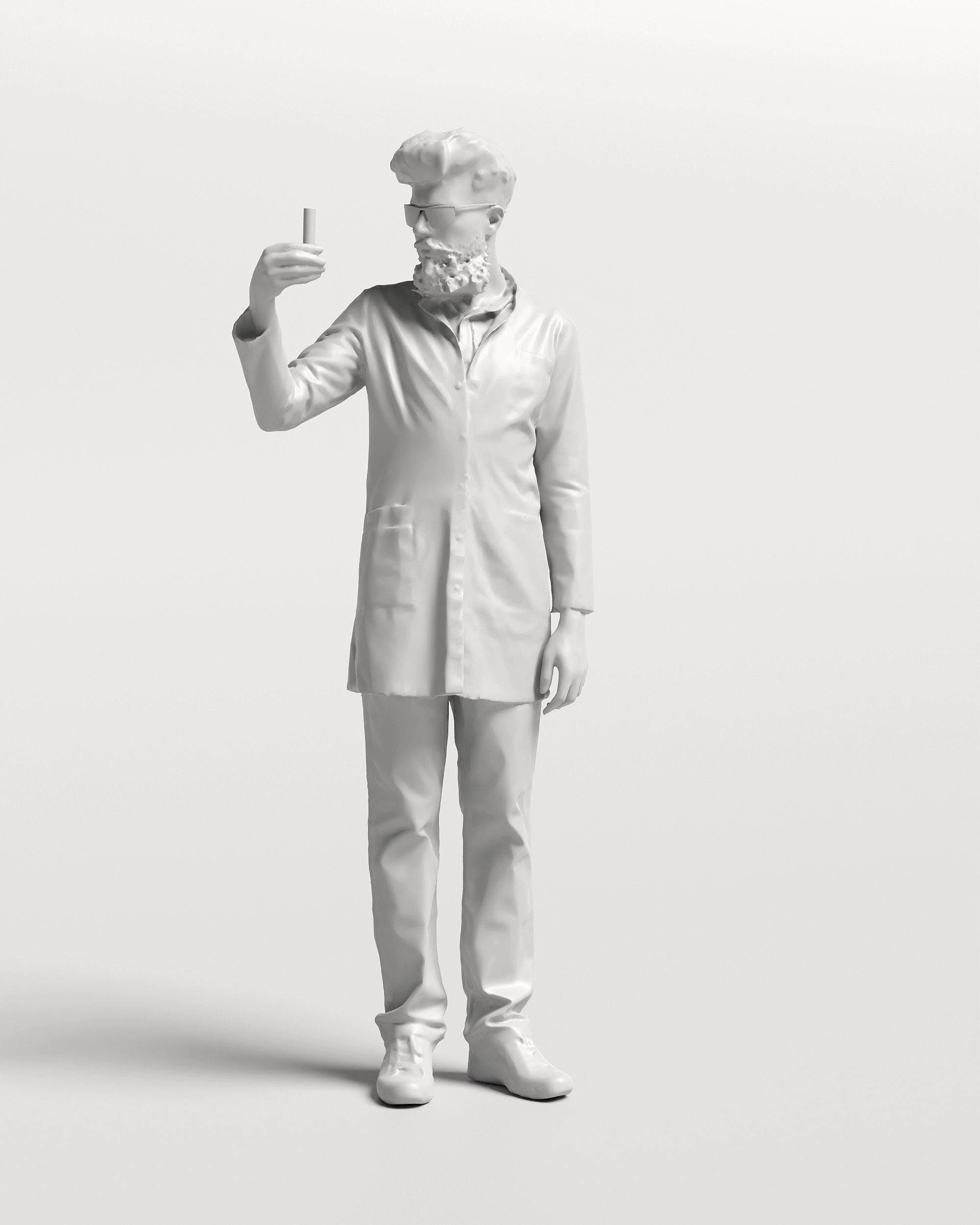 Humano Scientist in a lab 2205-4 3D model_12