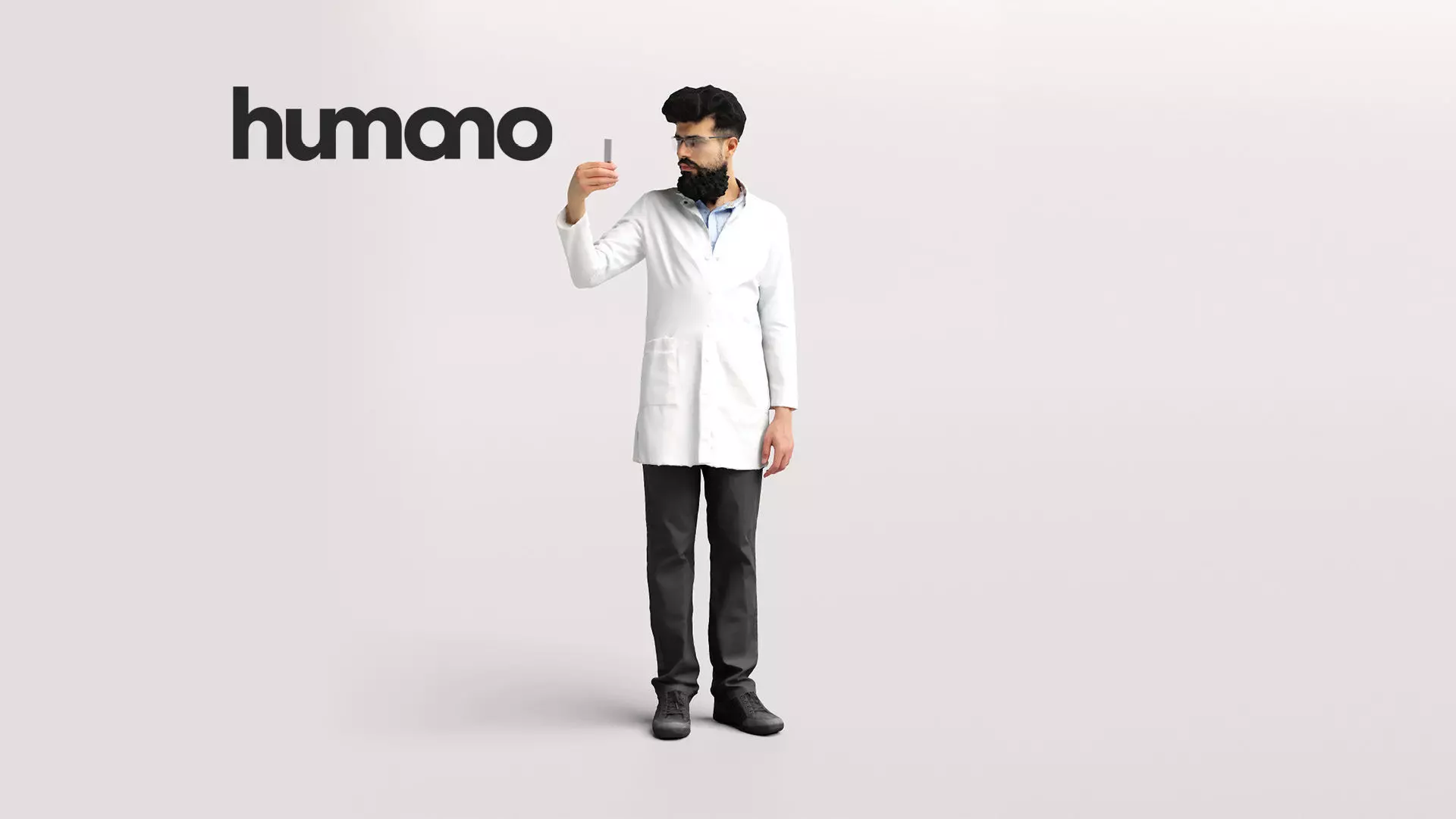 Humano Scientist in a lab 2205-4 3D model_0