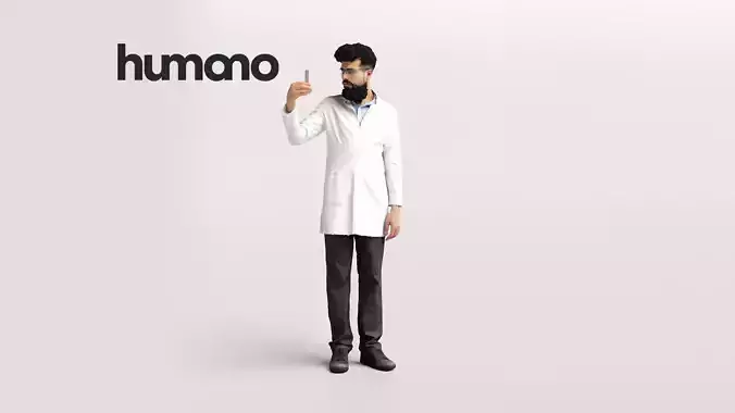 Humano Scientist in a lab 2205-4