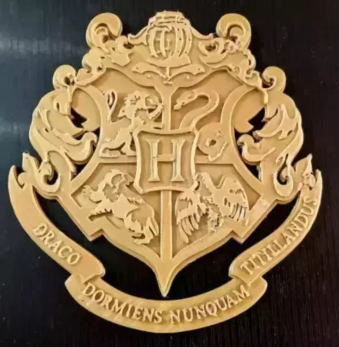 HARRY POTTER HOGWARTS SCHOOL BADGE