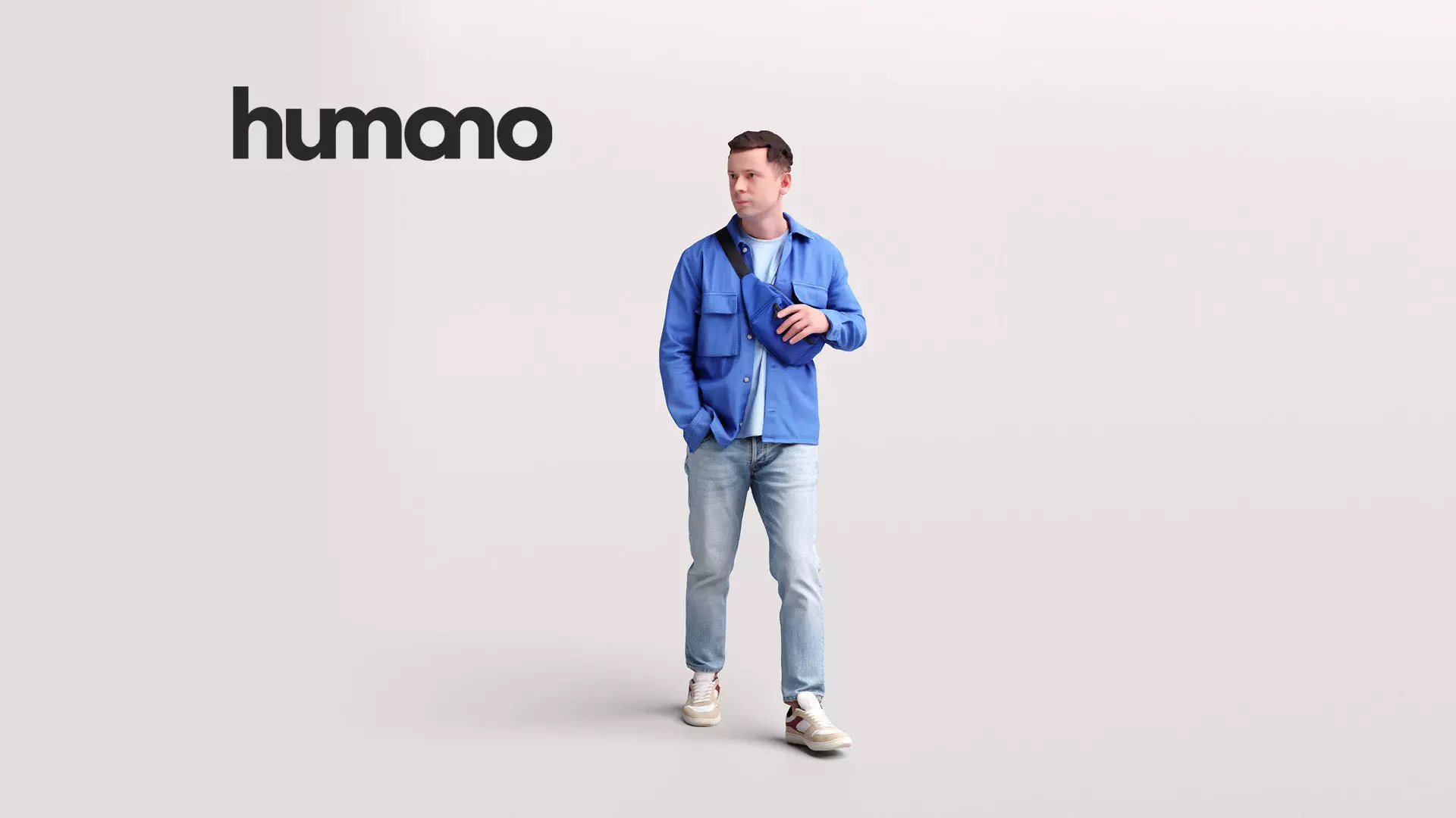 Humano Walking Man 2201-06 3D model_0