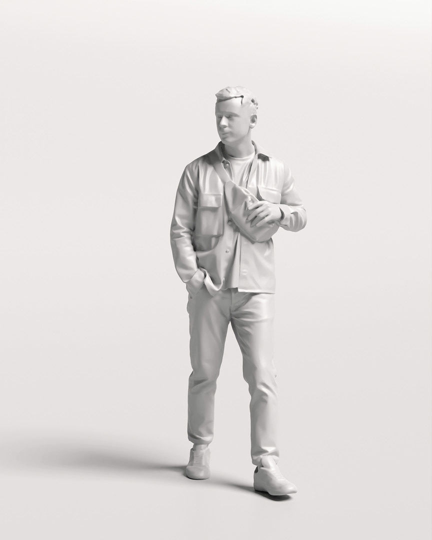 Humano Walking Man 2201-06 3D model_12