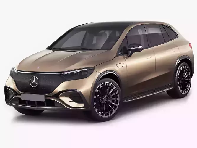 Mercedes EQE SUV 2024 3D model